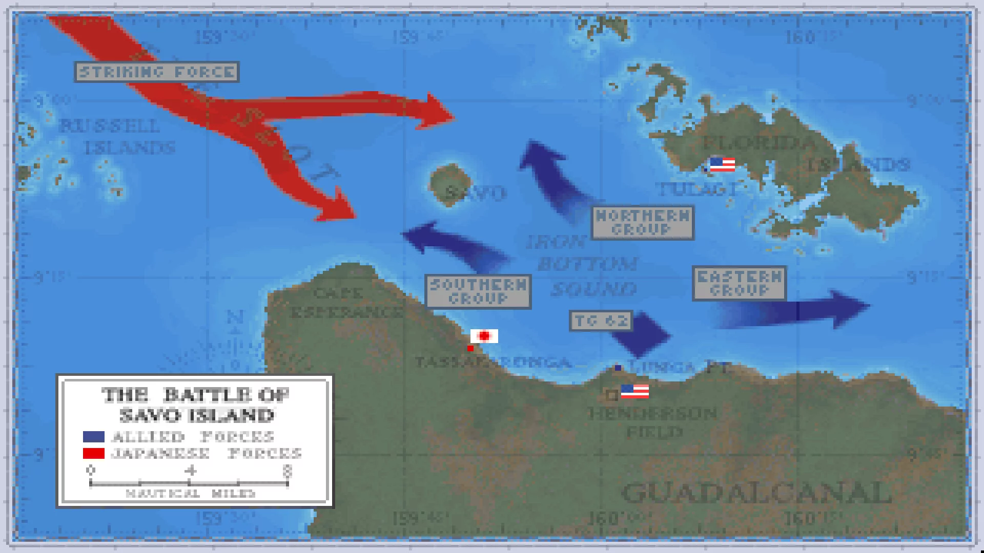 Изображение игры: Task Force 1942: Surface Naval Action in the South Pacific