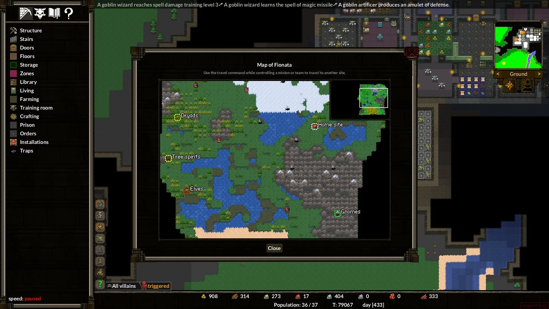 Изображение игры: KeeperRL