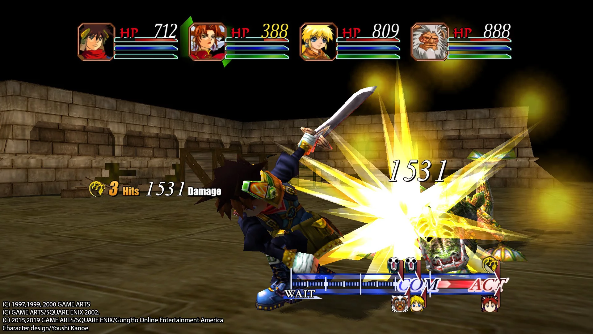 Изображение игры: GRANDIA II HD Remaster
