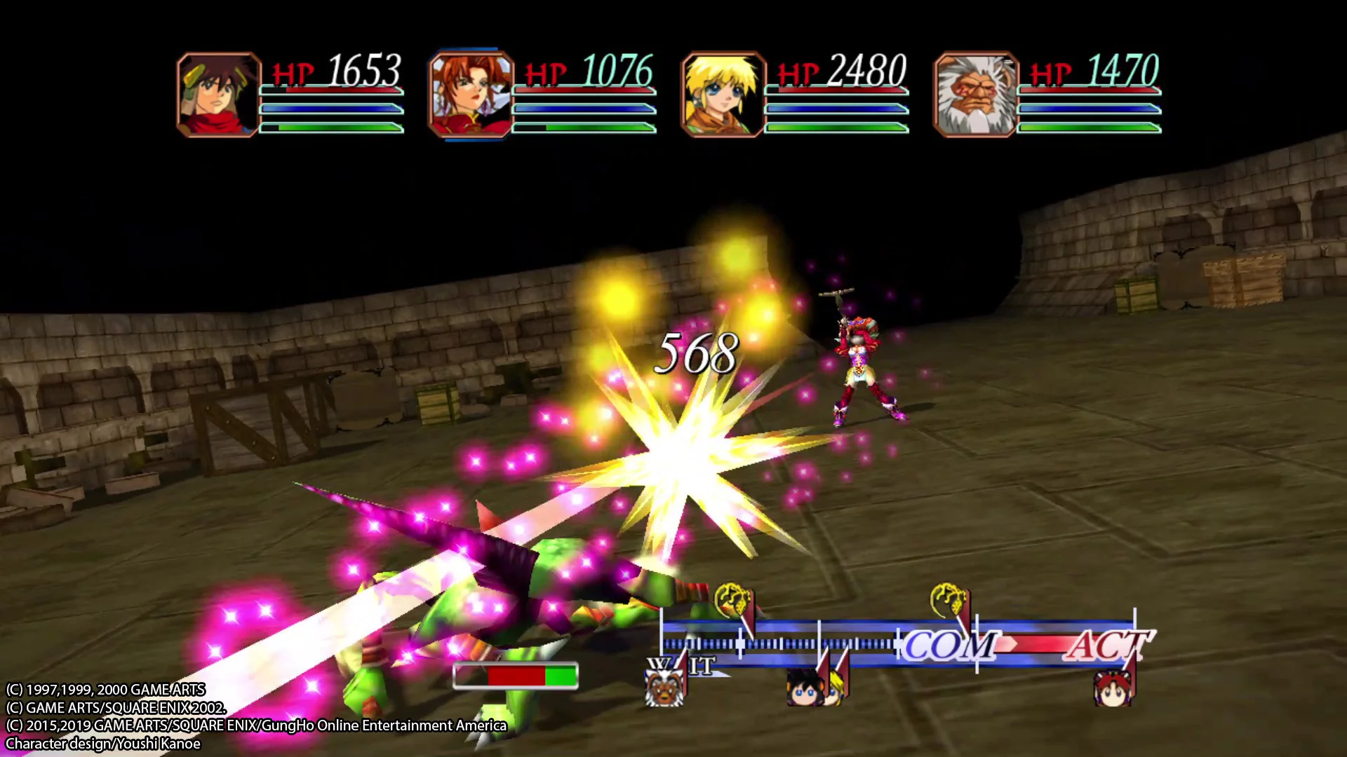 Изображение игры: GRANDIA II HD Remaster