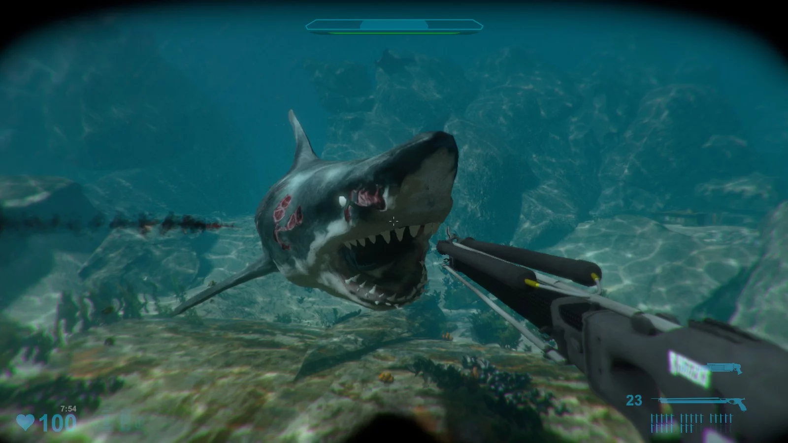 Изображение игры: Shark Attack Deathmatch 2