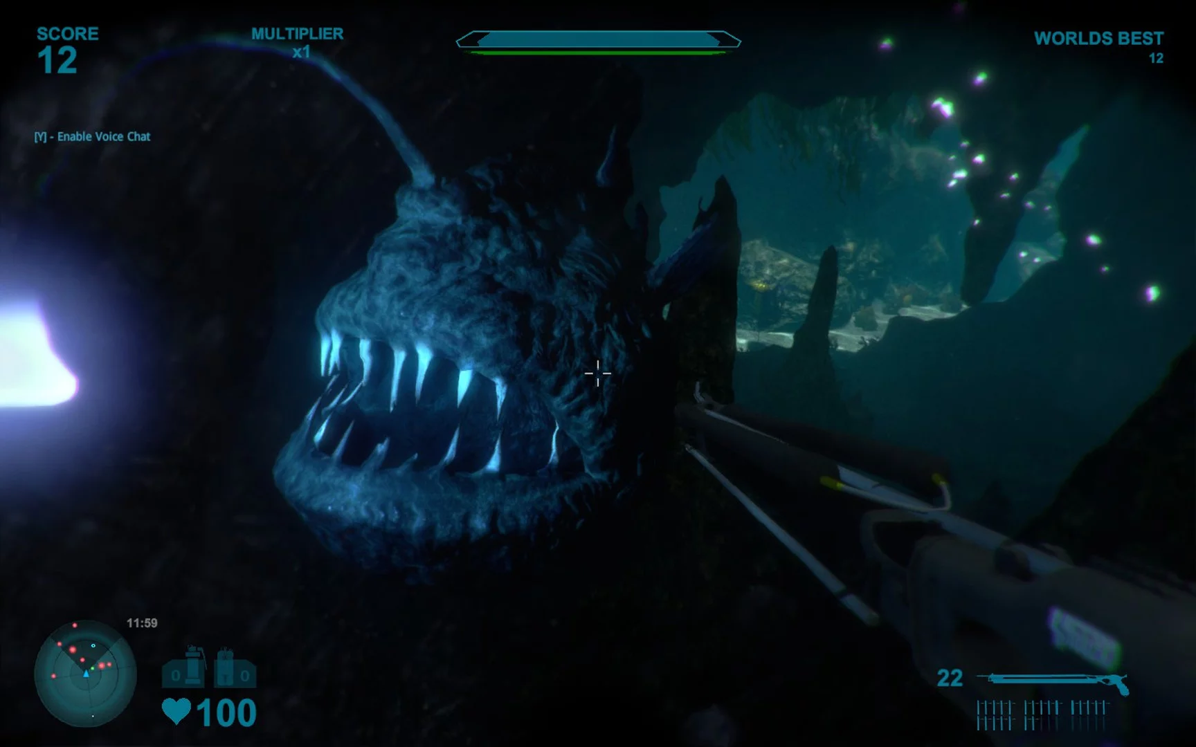 Изображение игры: Shark Attack Deathmatch 2