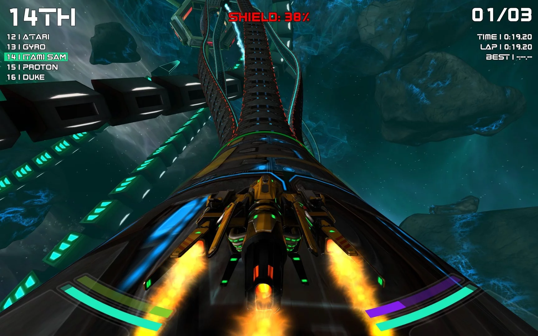 Изображение игры: Radial-G : Racing Revolved