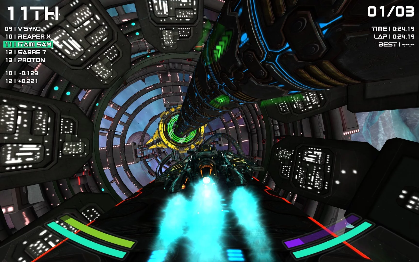 Изображение игры: Radial-G : Racing Revolved
