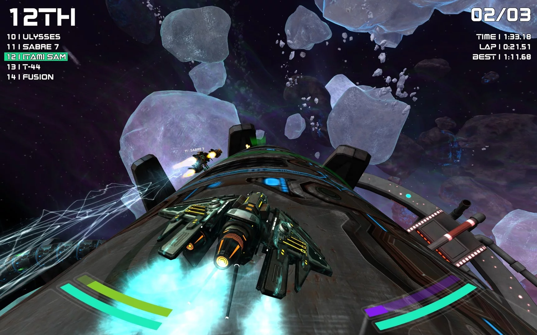 Изображение игры: Radial-G : Racing Revolved