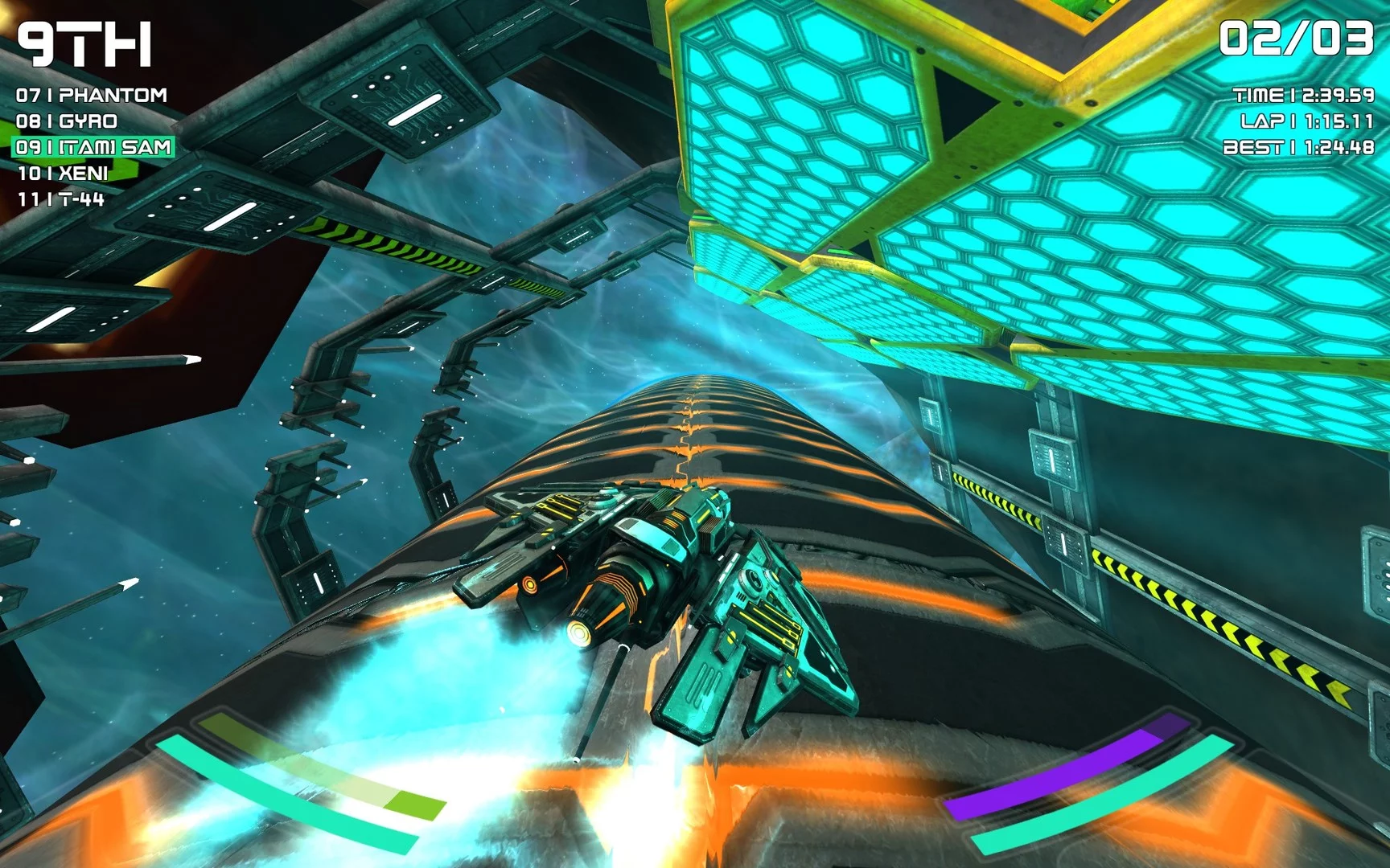 Изображение игры: Radial-G : Racing Revolved