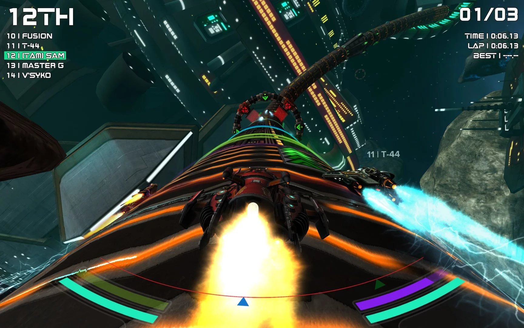 Изображение игры: Radial-G : Racing Revolved
