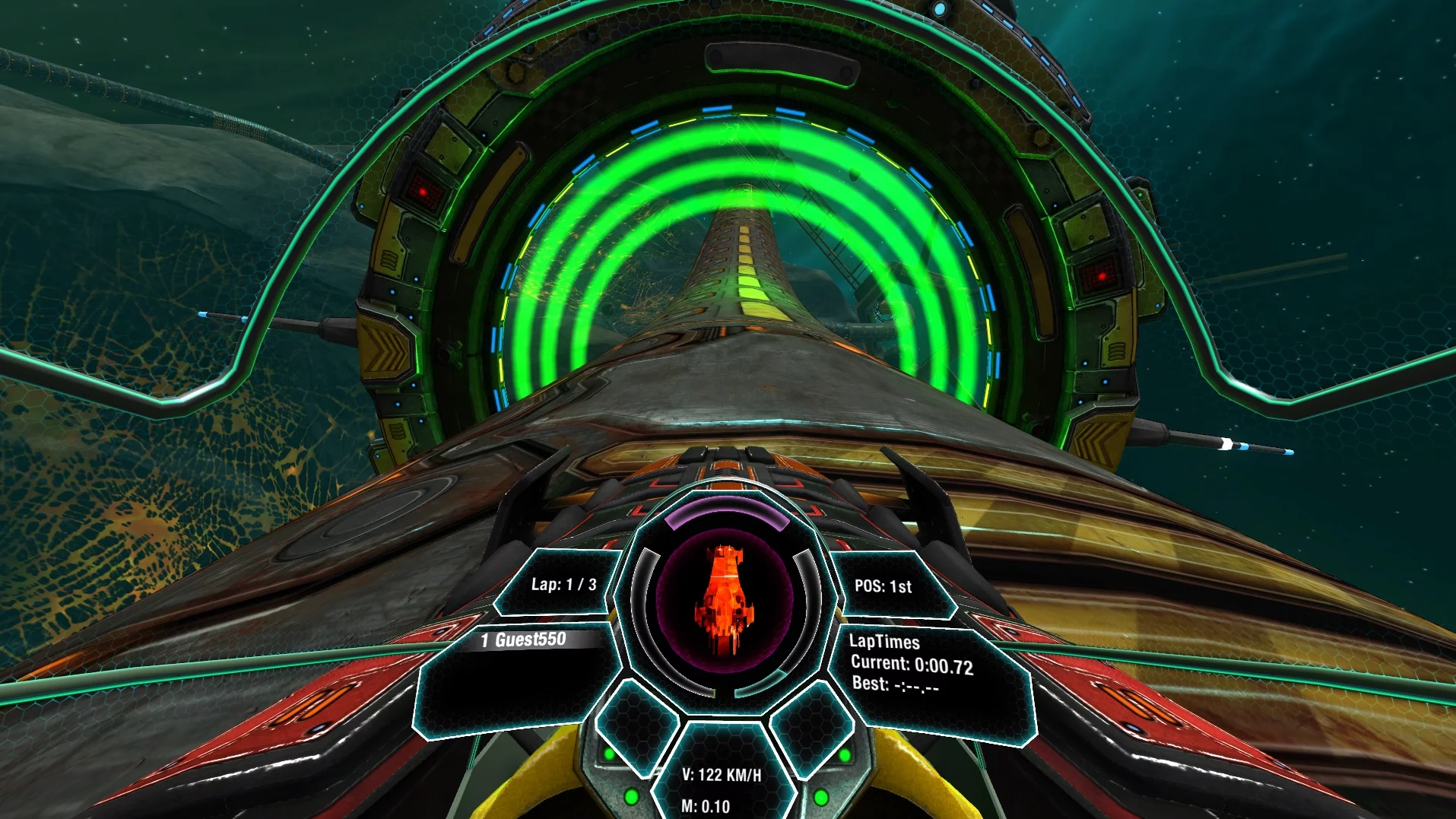 Изображение игры: Radial-G : Racing Revolved
