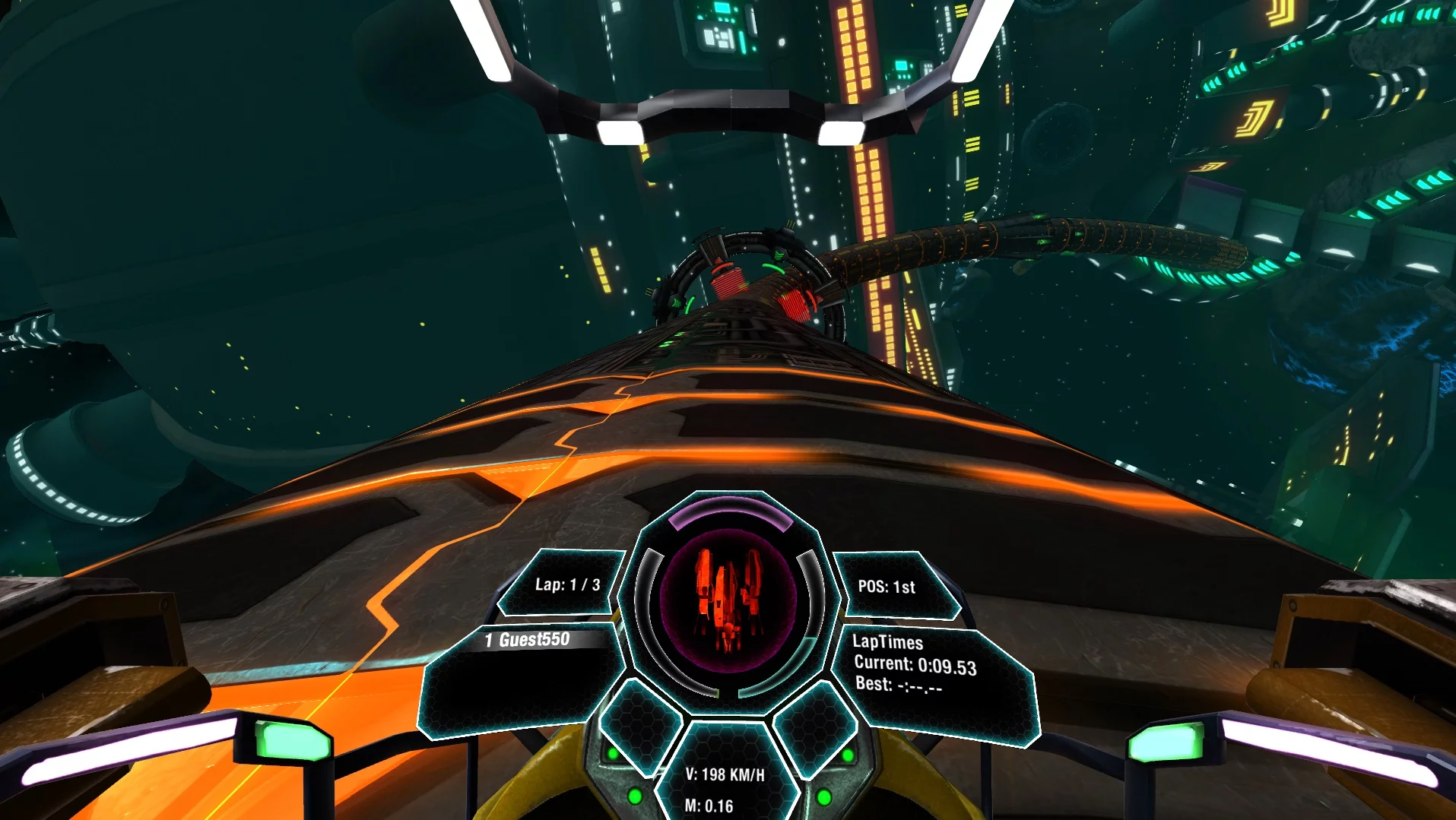 Изображение игры: Radial-G : Racing Revolved