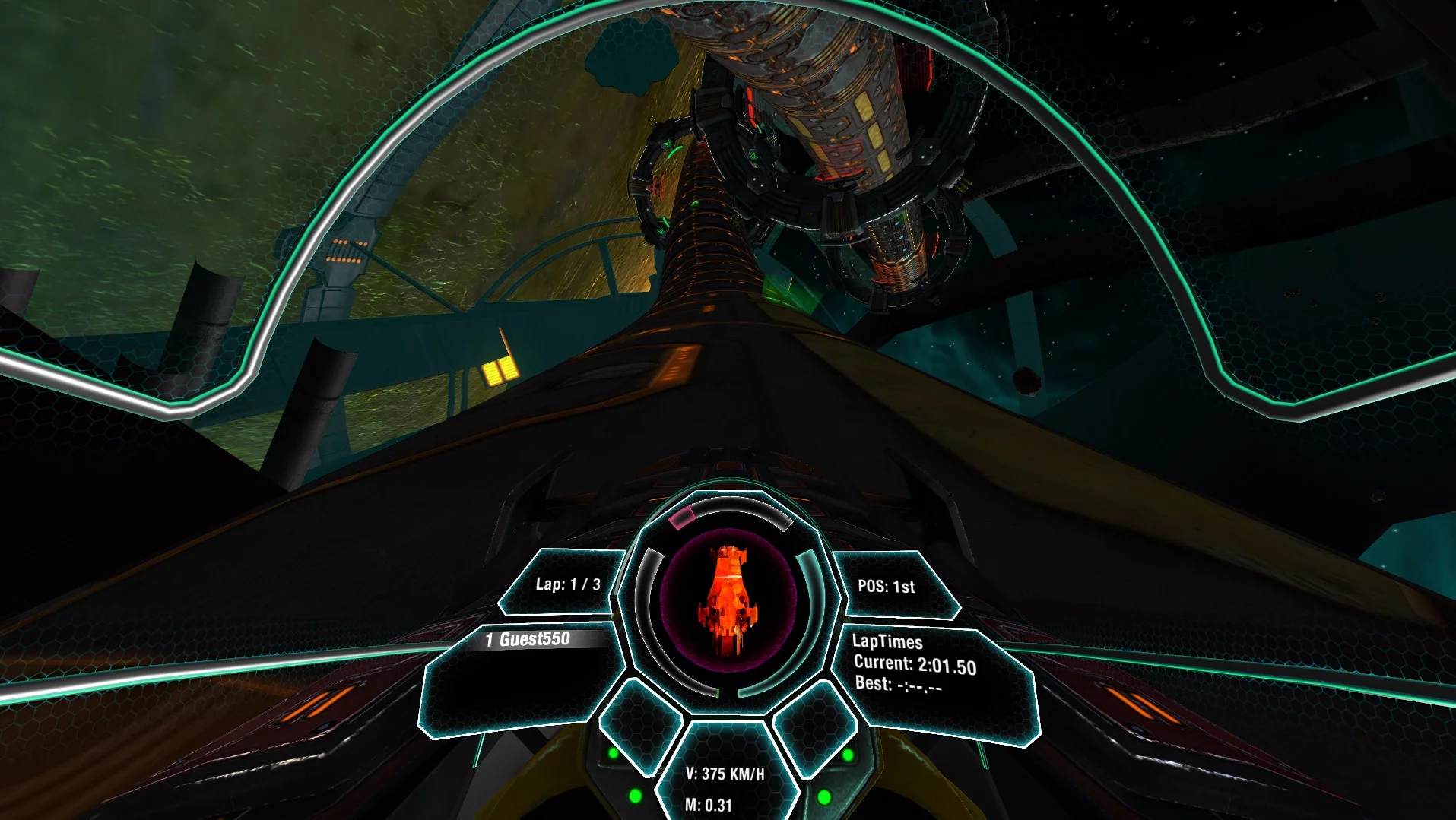 Изображение игры: Radial-G : Racing Revolved