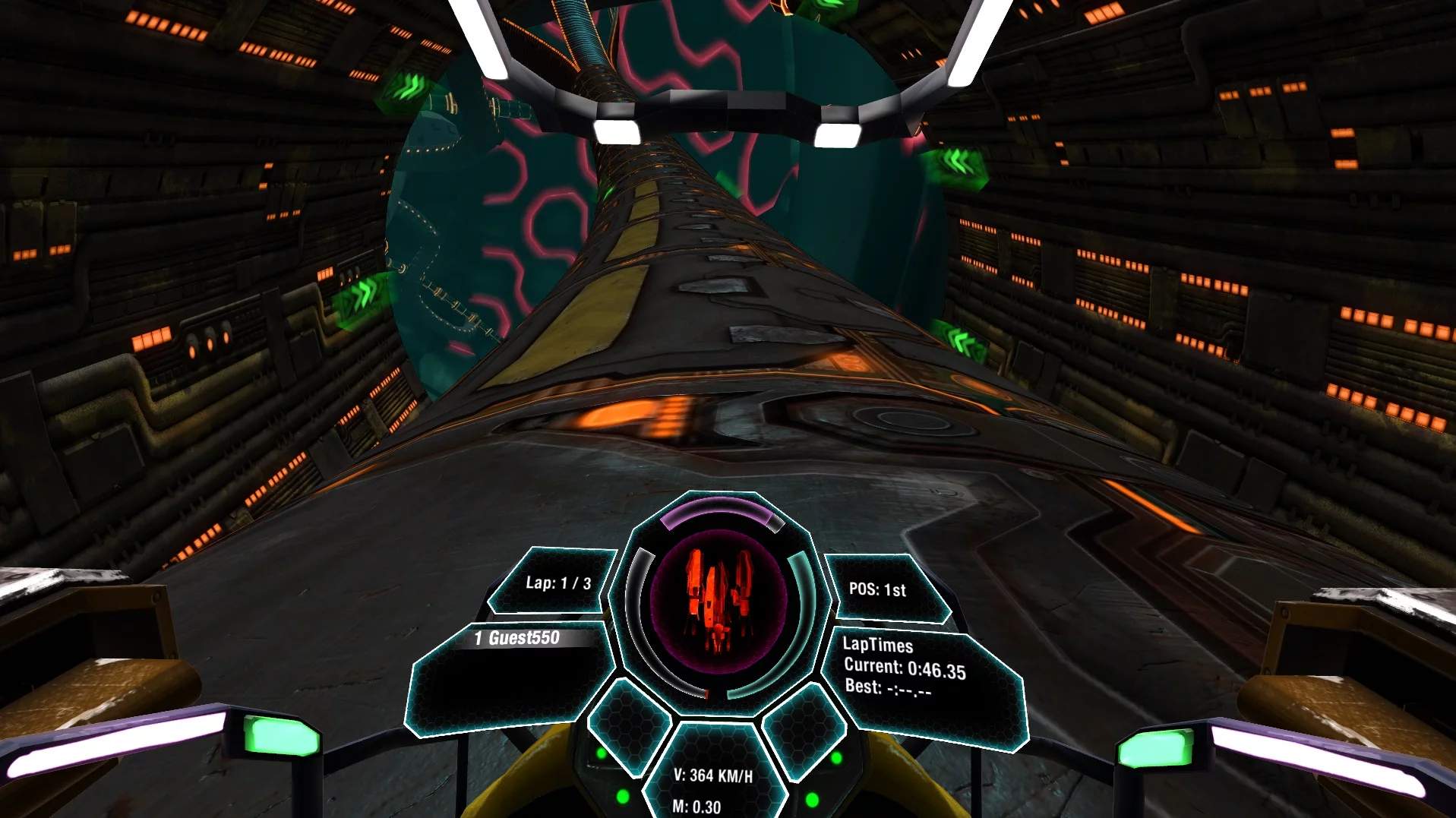 Изображение игры: Radial-G : Racing Revolved