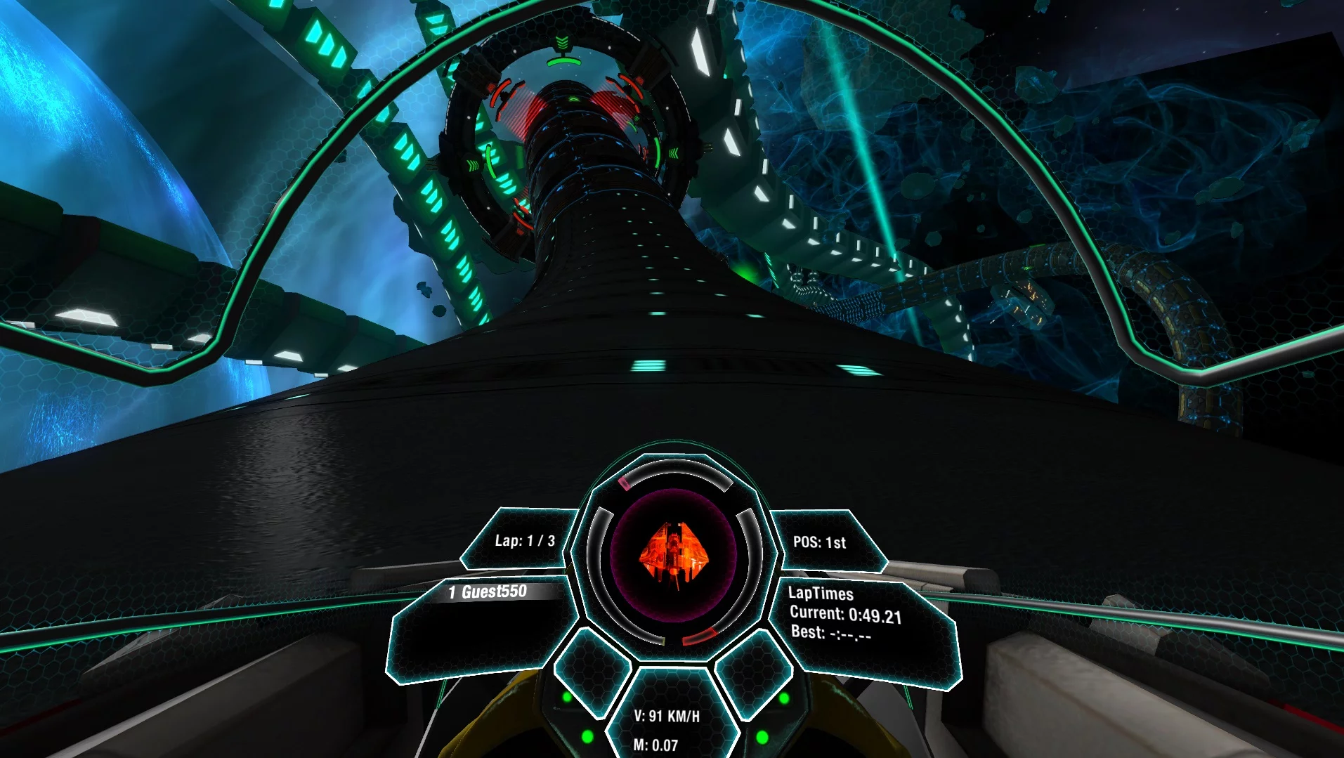 Изображение игры: Radial-G : Racing Revolved