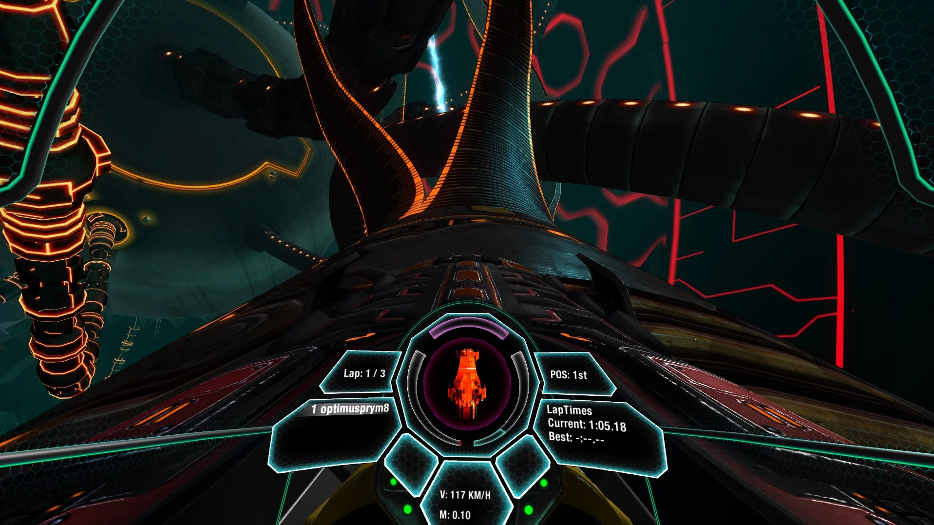 Изображение игры: Radial-G : Racing Revolved