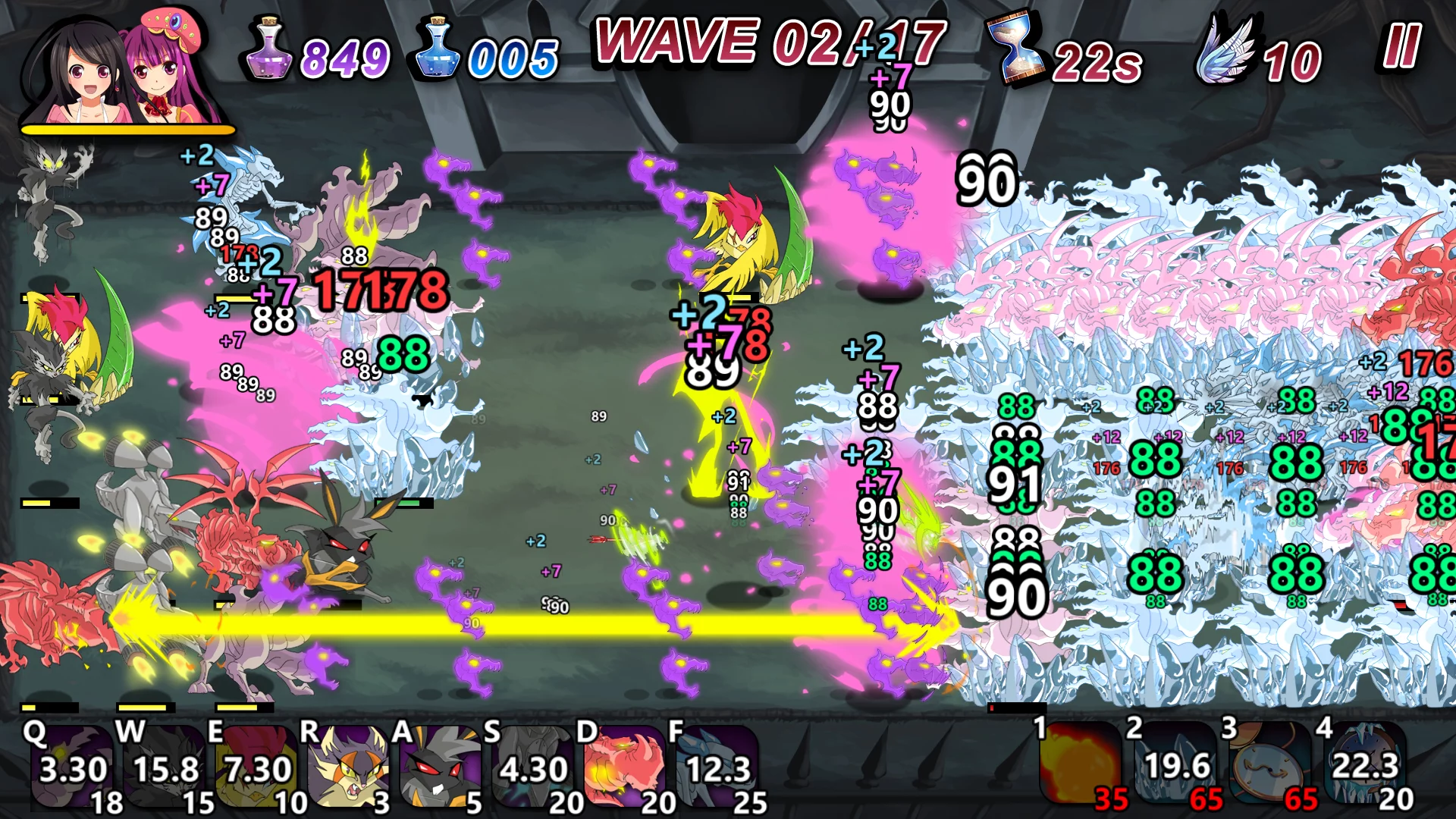Изображение игры: Winged Sakura: Арка Минди