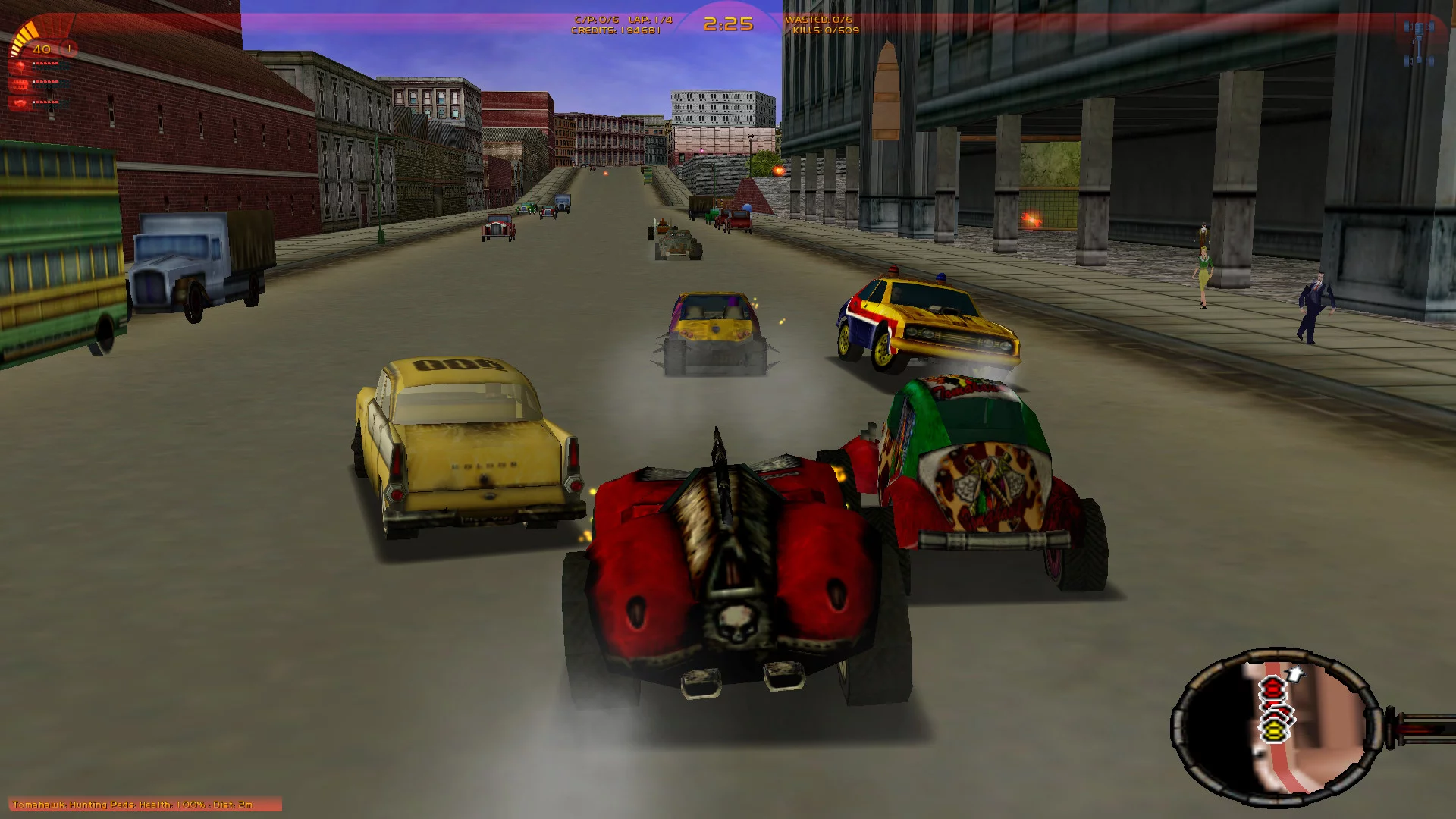 Изображение игры: Carmageddon TDR 2000