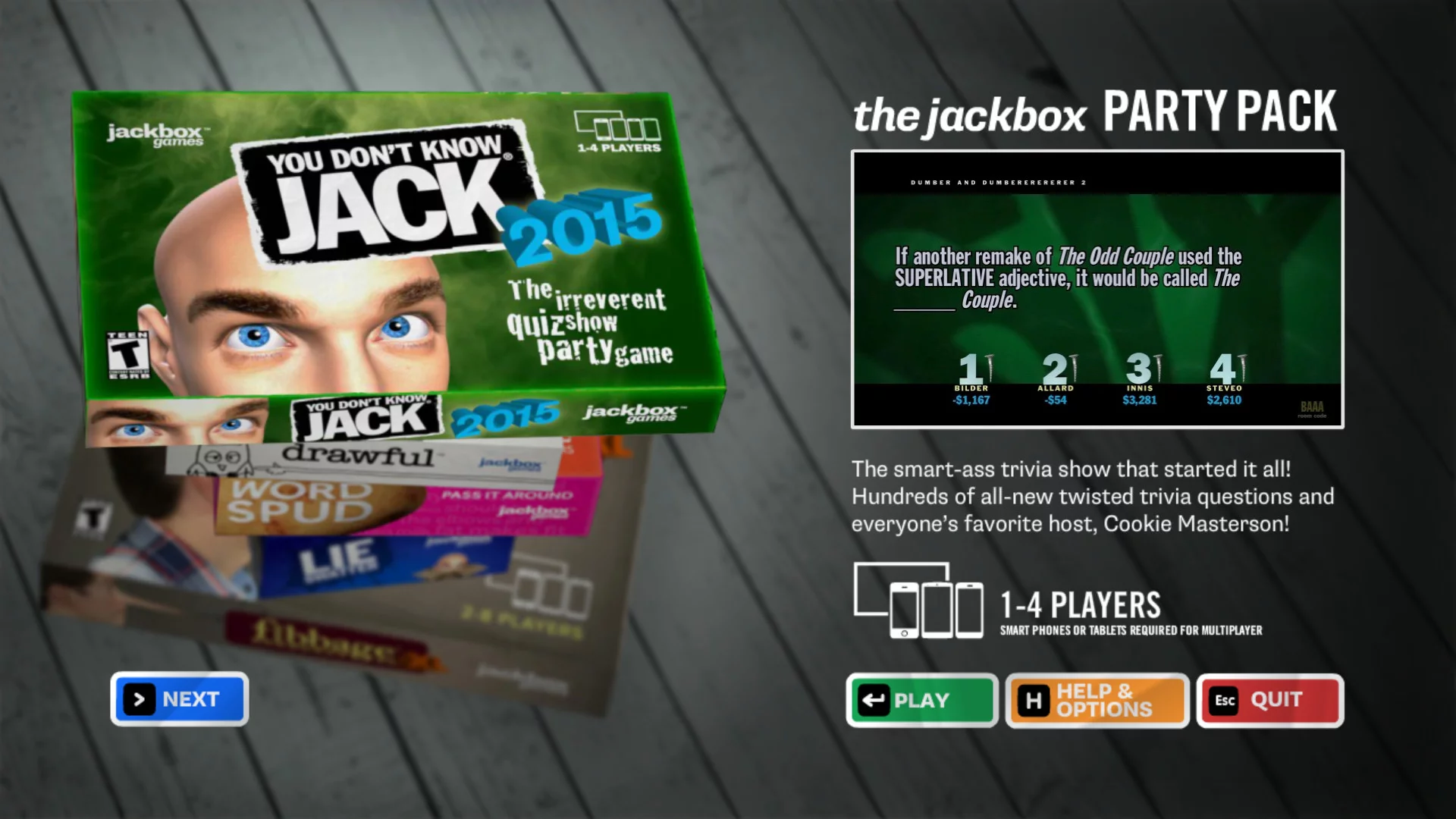 Изображение игры: The Jackbox Party Pack