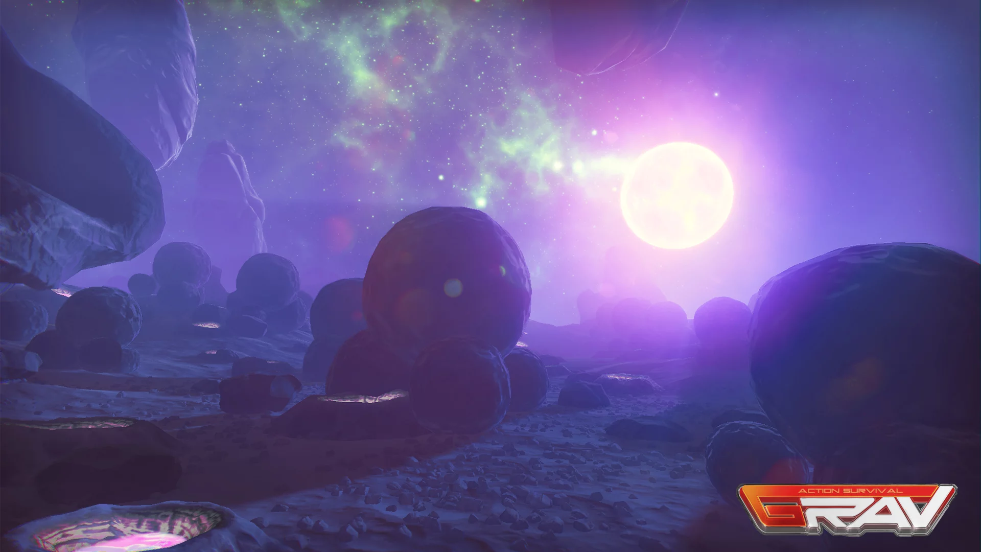 Изображение игры: GRAV