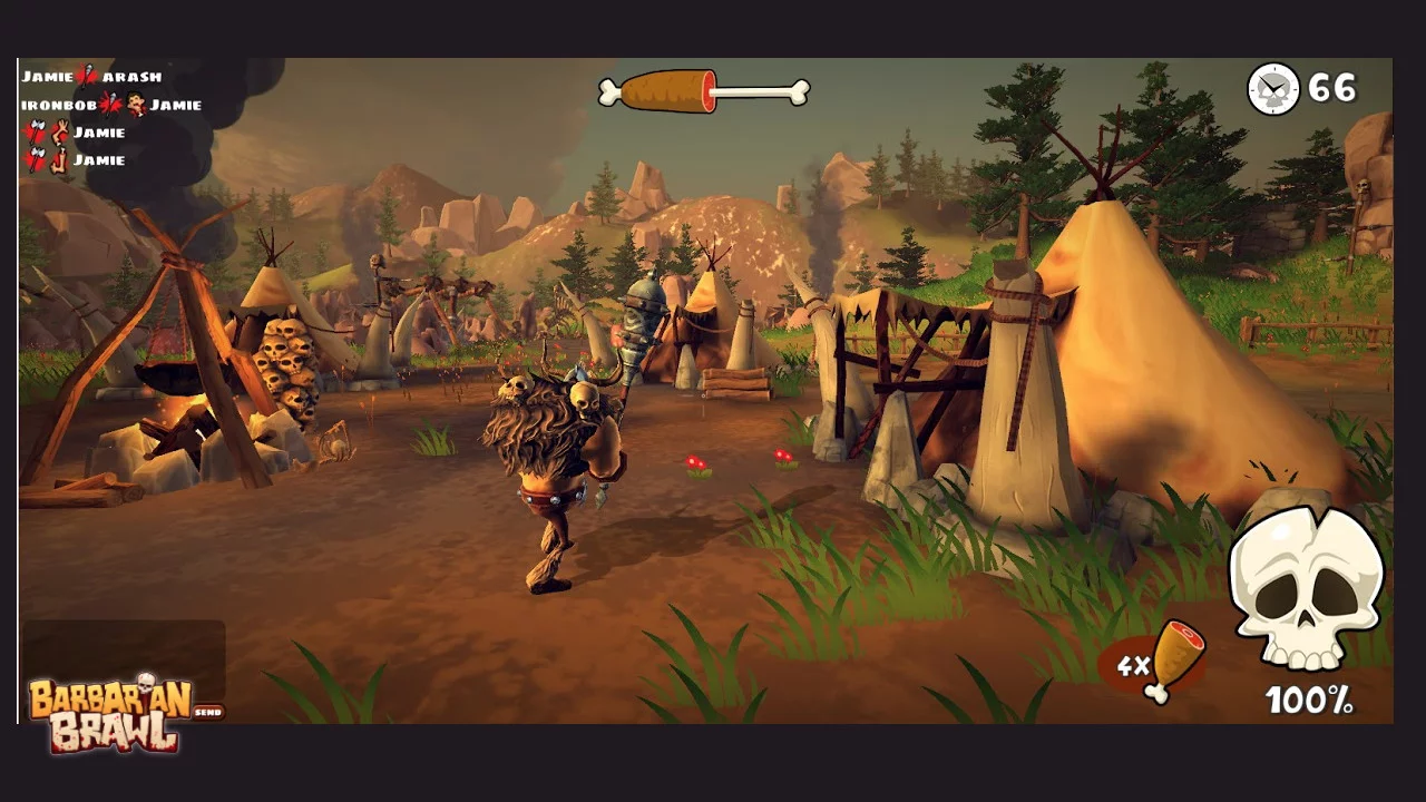 Изображение игры: Barbarian Brawl