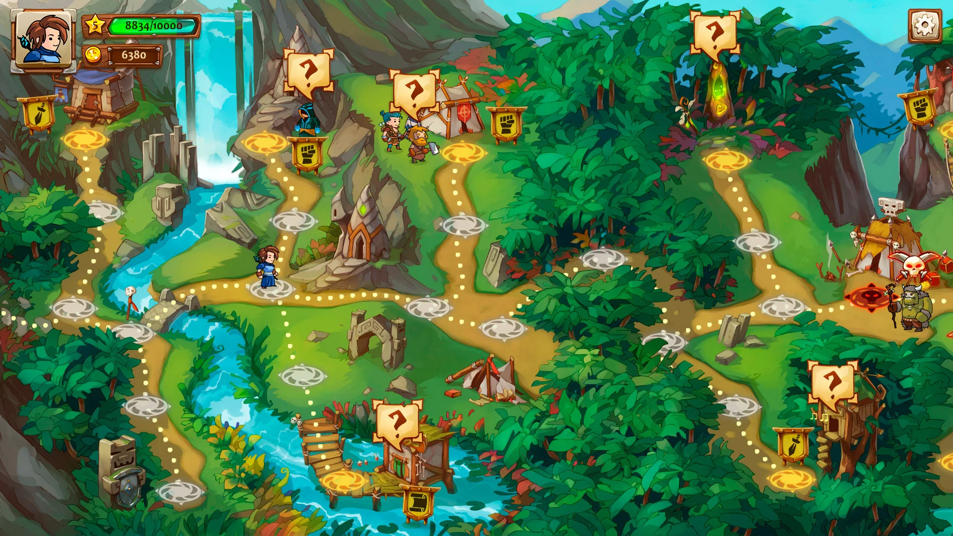 Изображение игры: Braveland Wizard