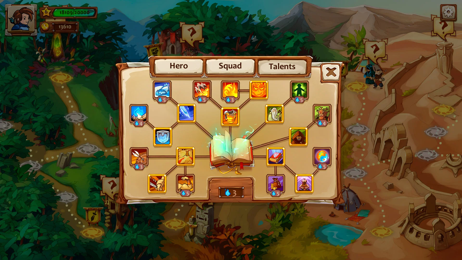 Изображение игры: Braveland Wizard