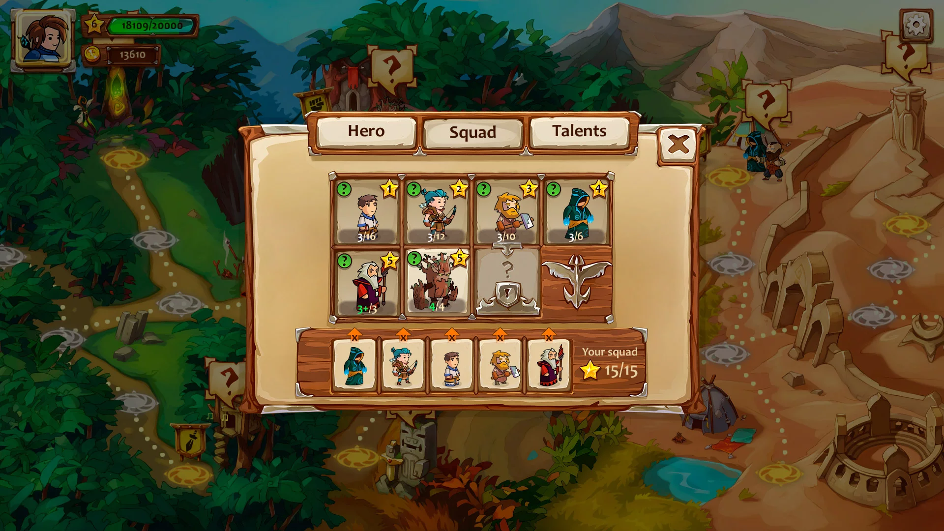 Изображение игры: Braveland Wizard