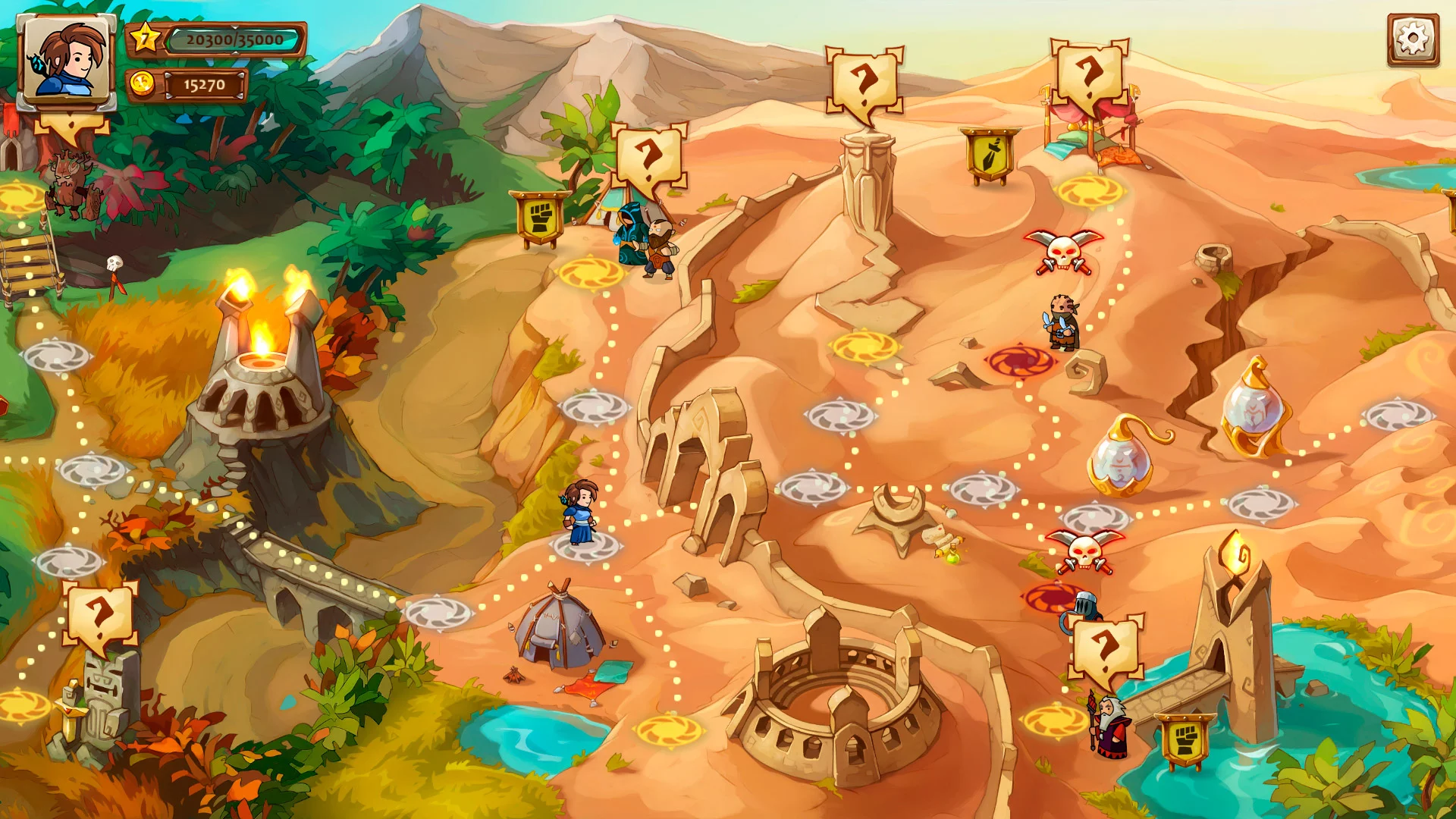 Изображение игры: Braveland Wizard