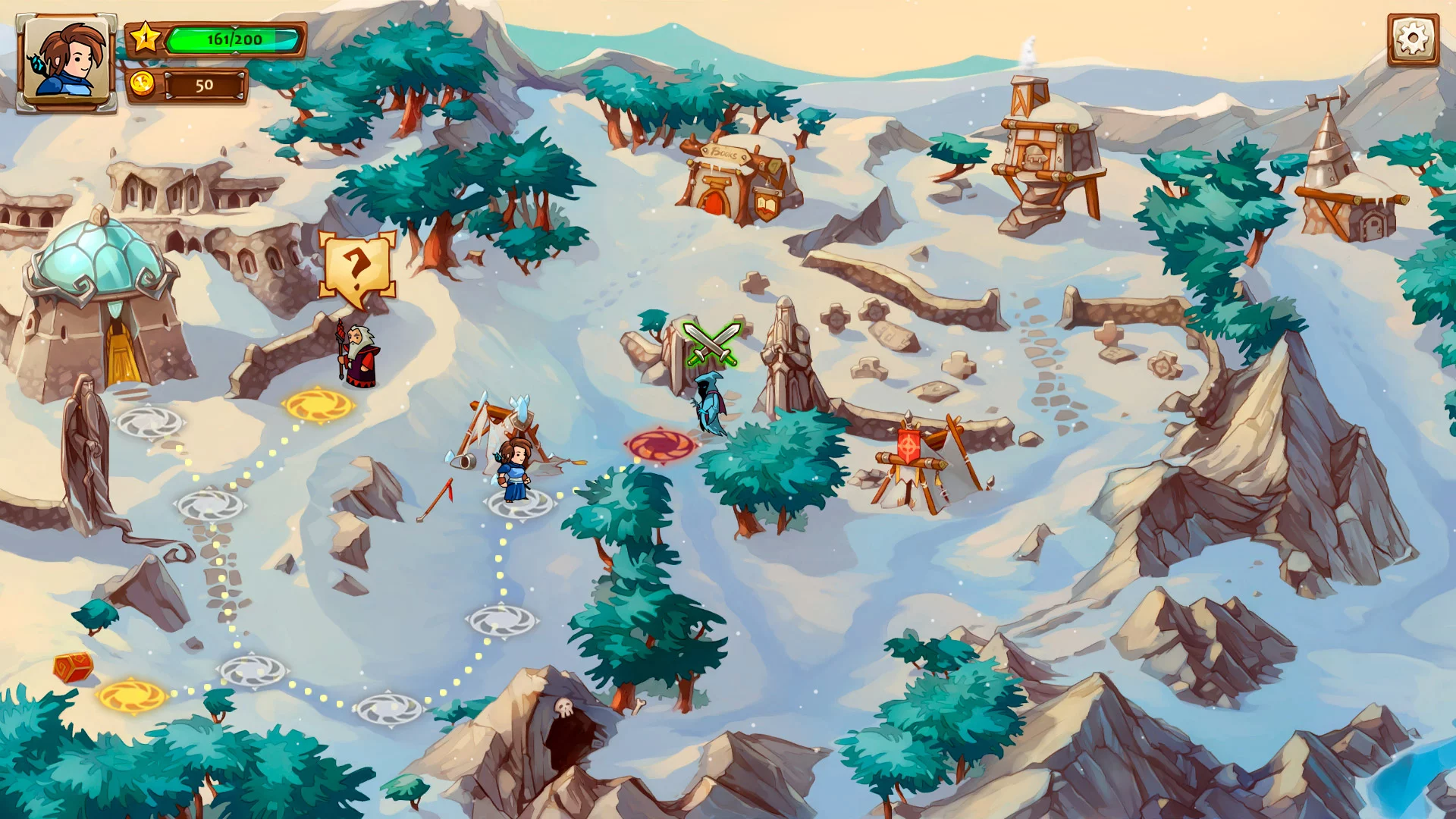 Изображение игры: Braveland Wizard