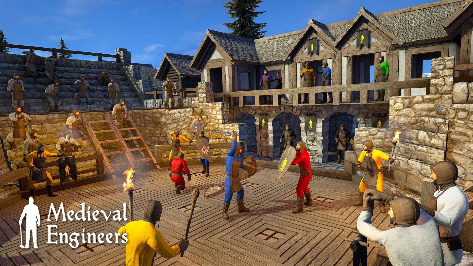 Изображение игры: Medieval Engineers