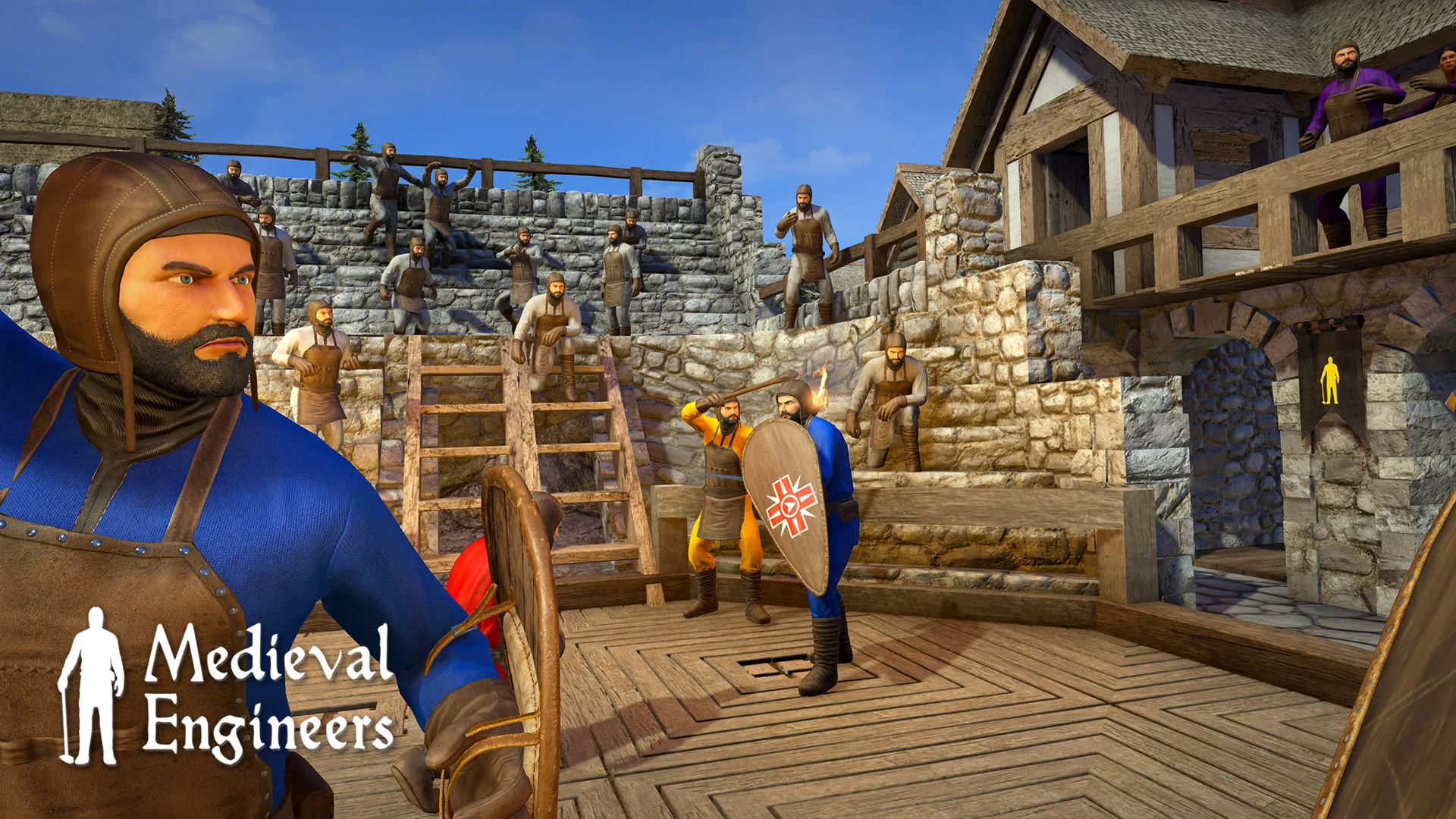 Изображение игры: Medieval Engineers
