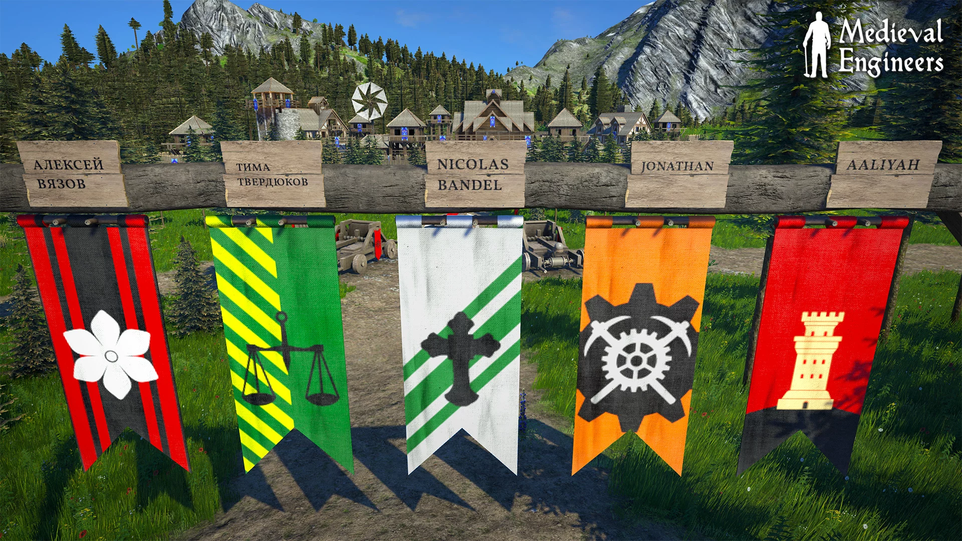 Изображение игры: Medieval Engineers