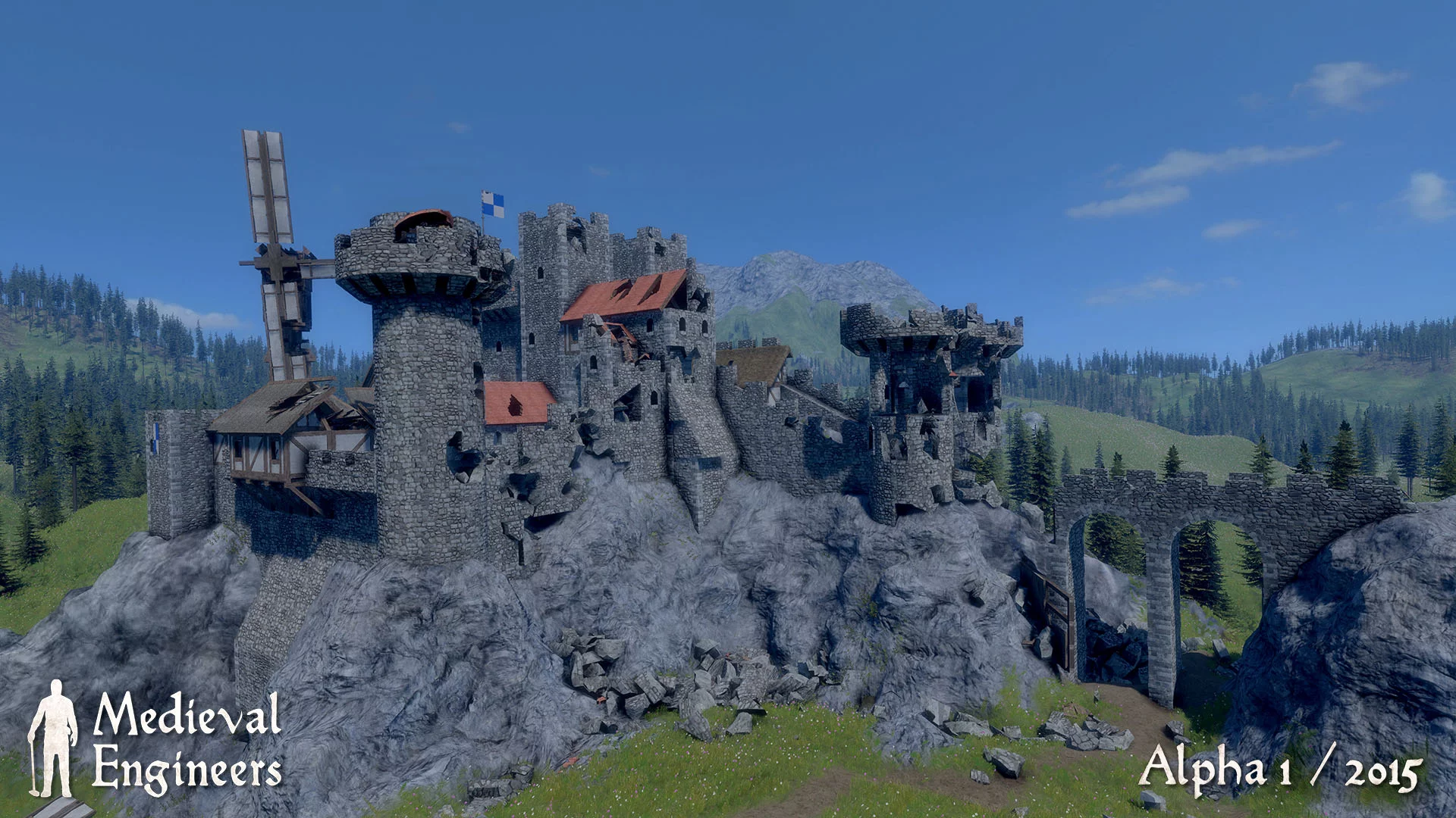 Изображение игры: Medieval Engineers
