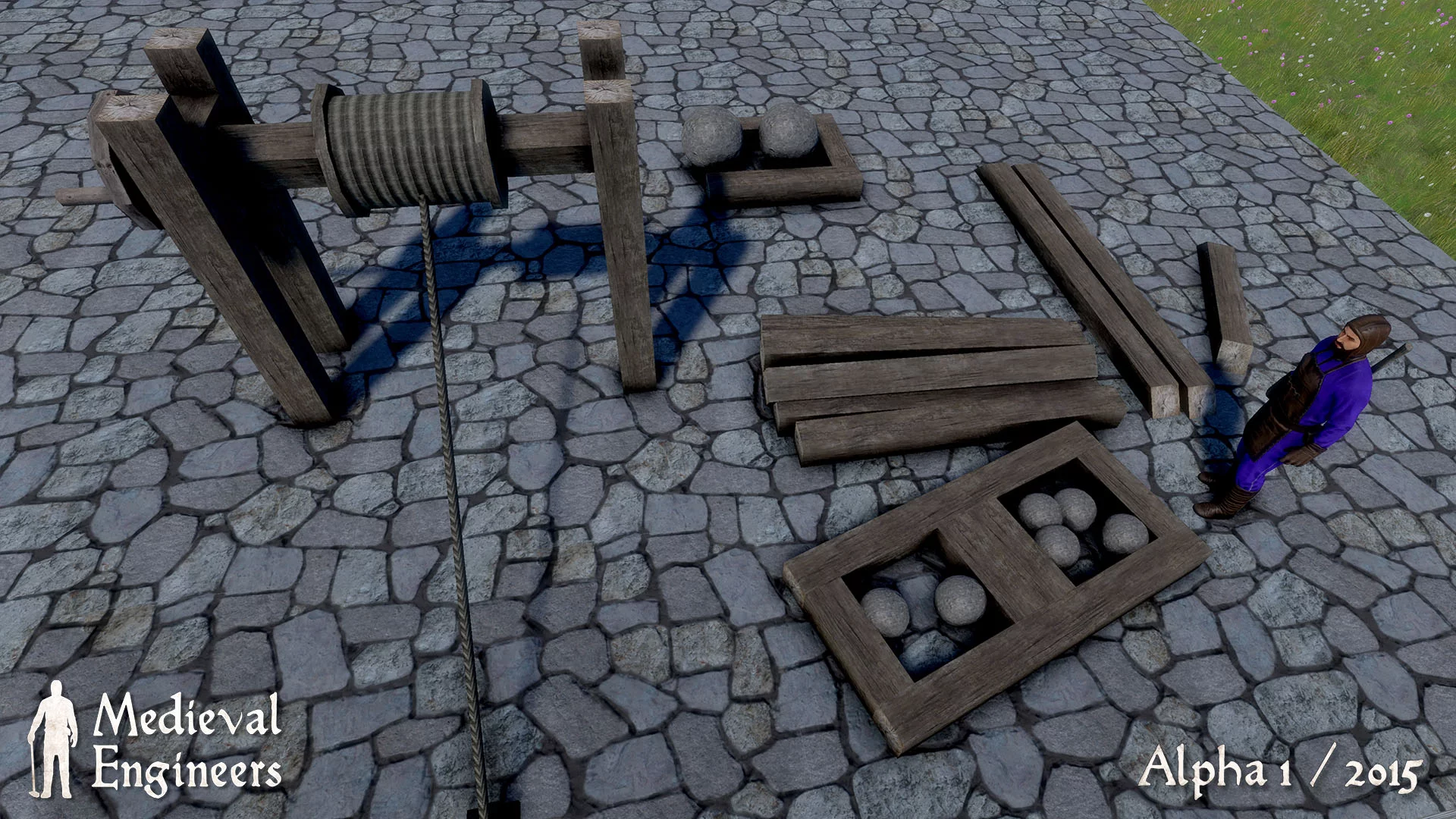 Изображение игры: Medieval Engineers