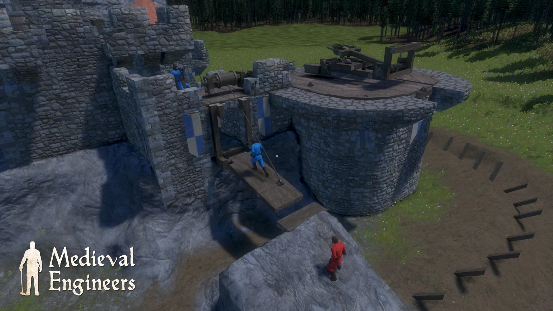 Изображение игры: Medieval Engineers