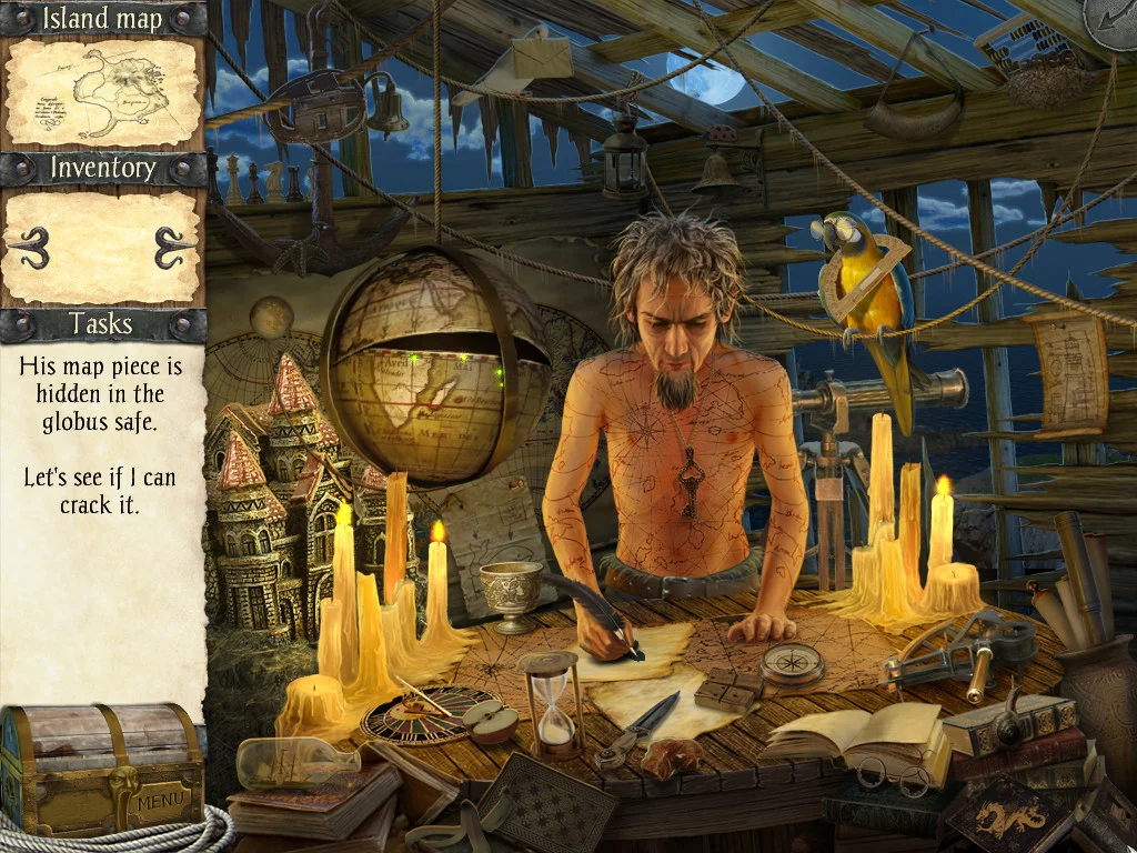 Изображение игры: Robinson Crusoe and the Cursed Pirates
