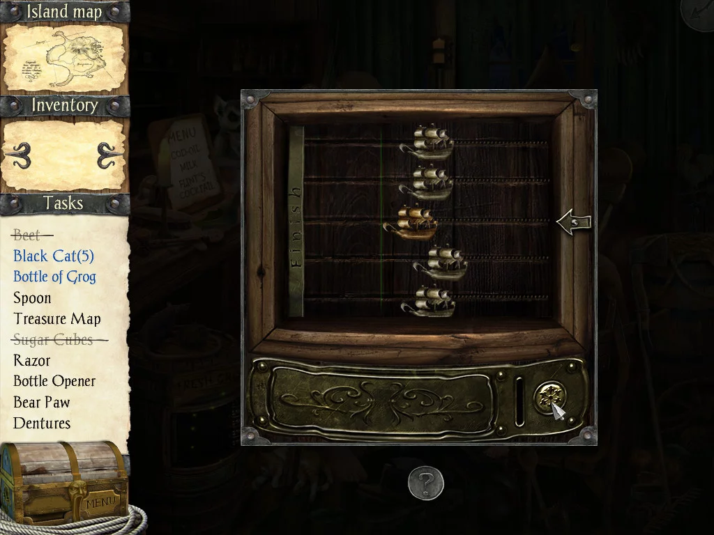 Изображение игры: Robinson Crusoe and the Cursed Pirates