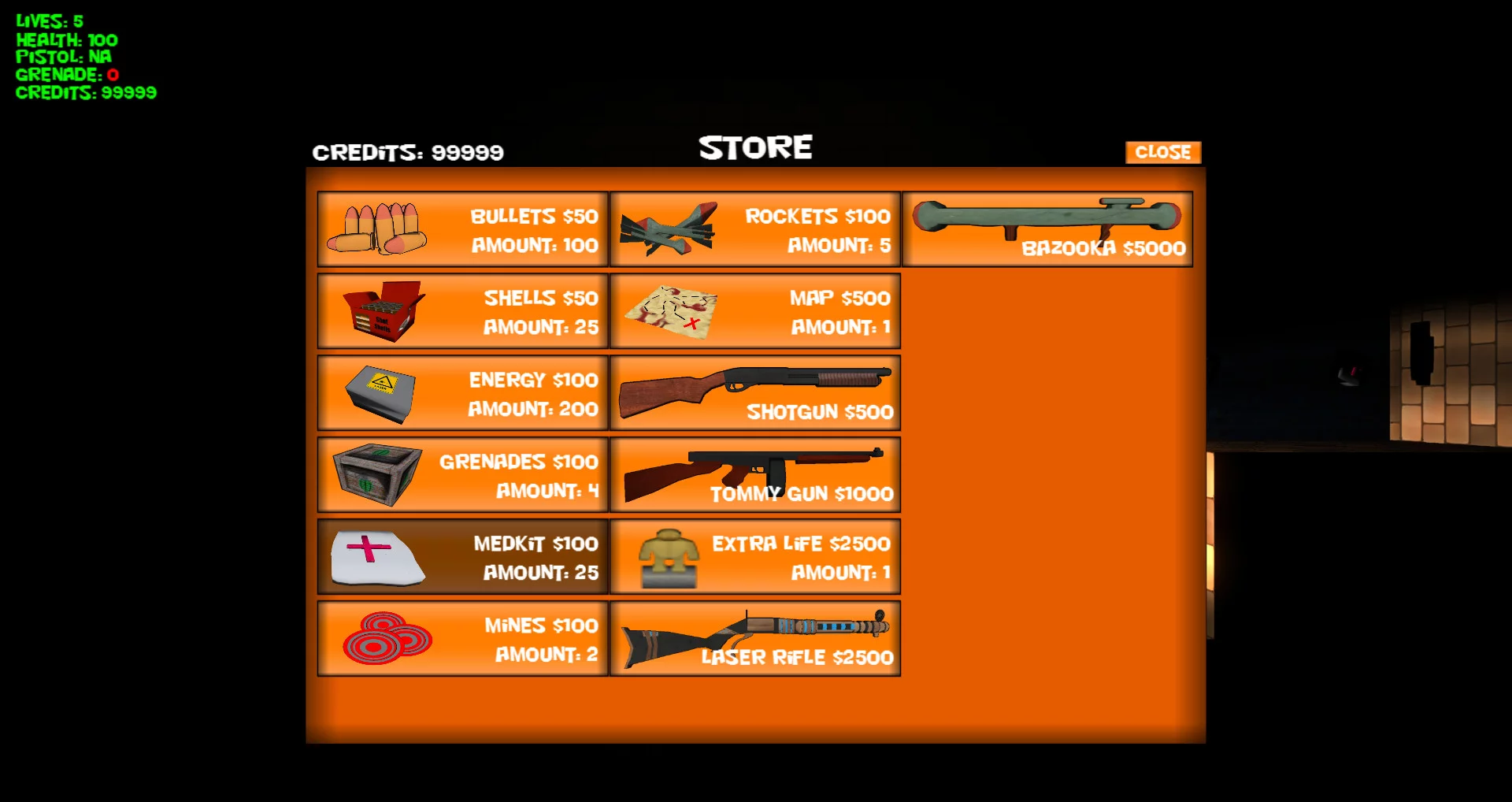Изображение игры: Dungeon Shooter 2