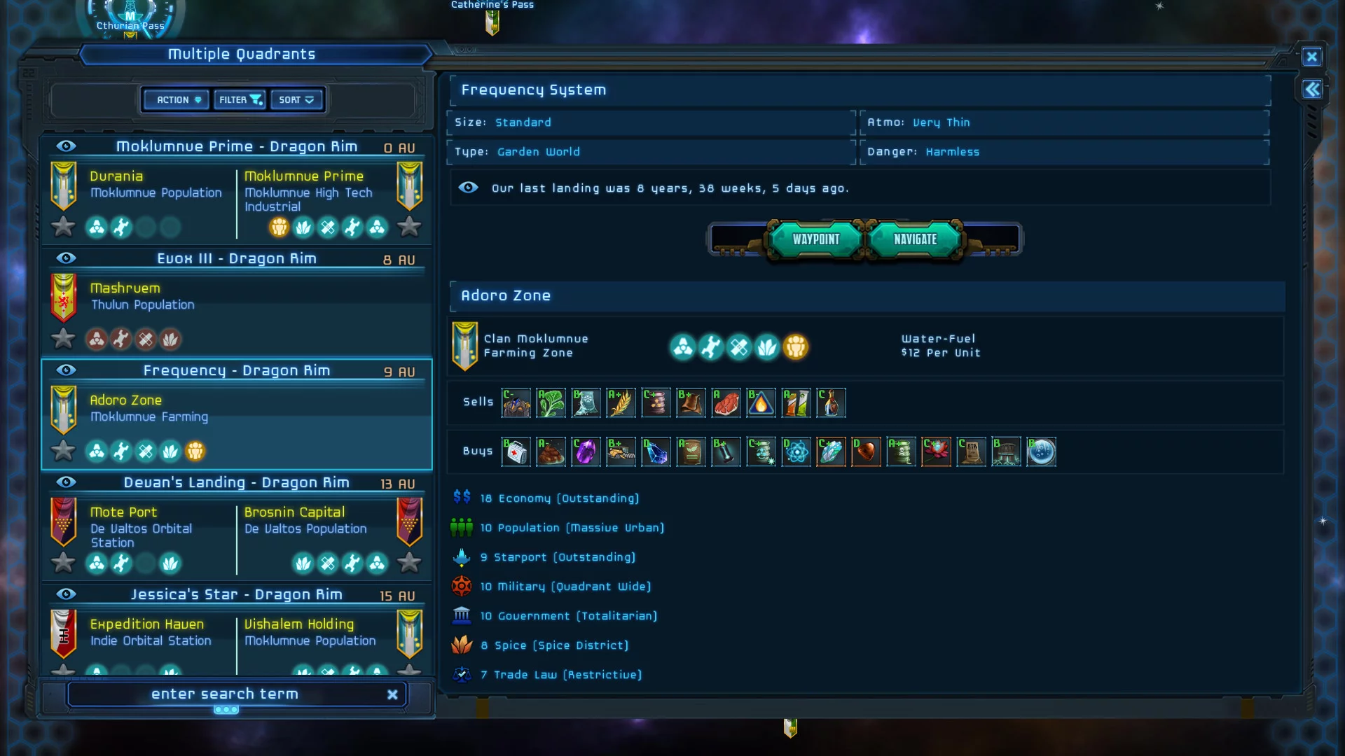 Изображение игры: Star Traders: Frontiers