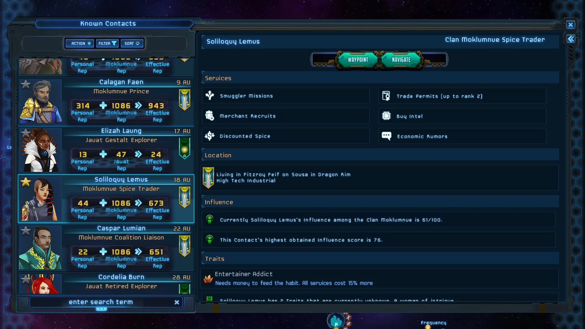 Изображение игры: Star Traders: Frontiers