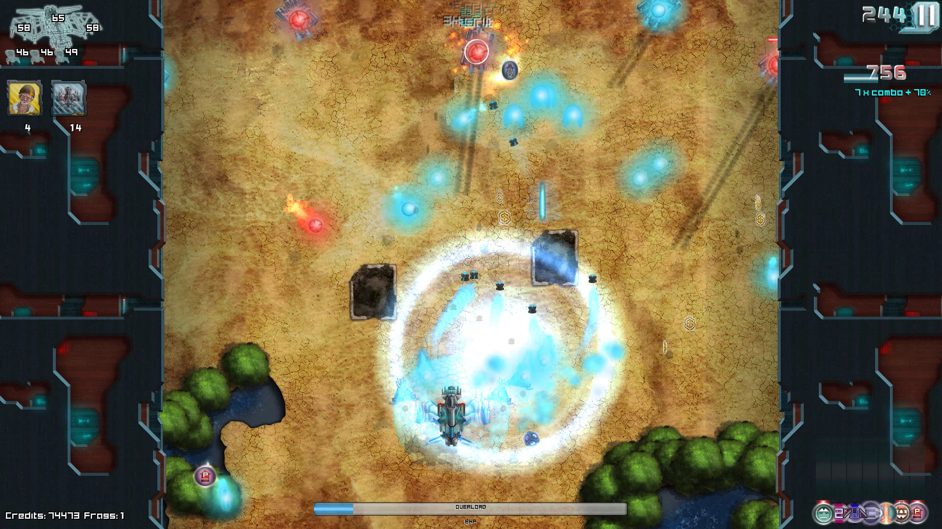 Изображение игры: Sky Mercenaries