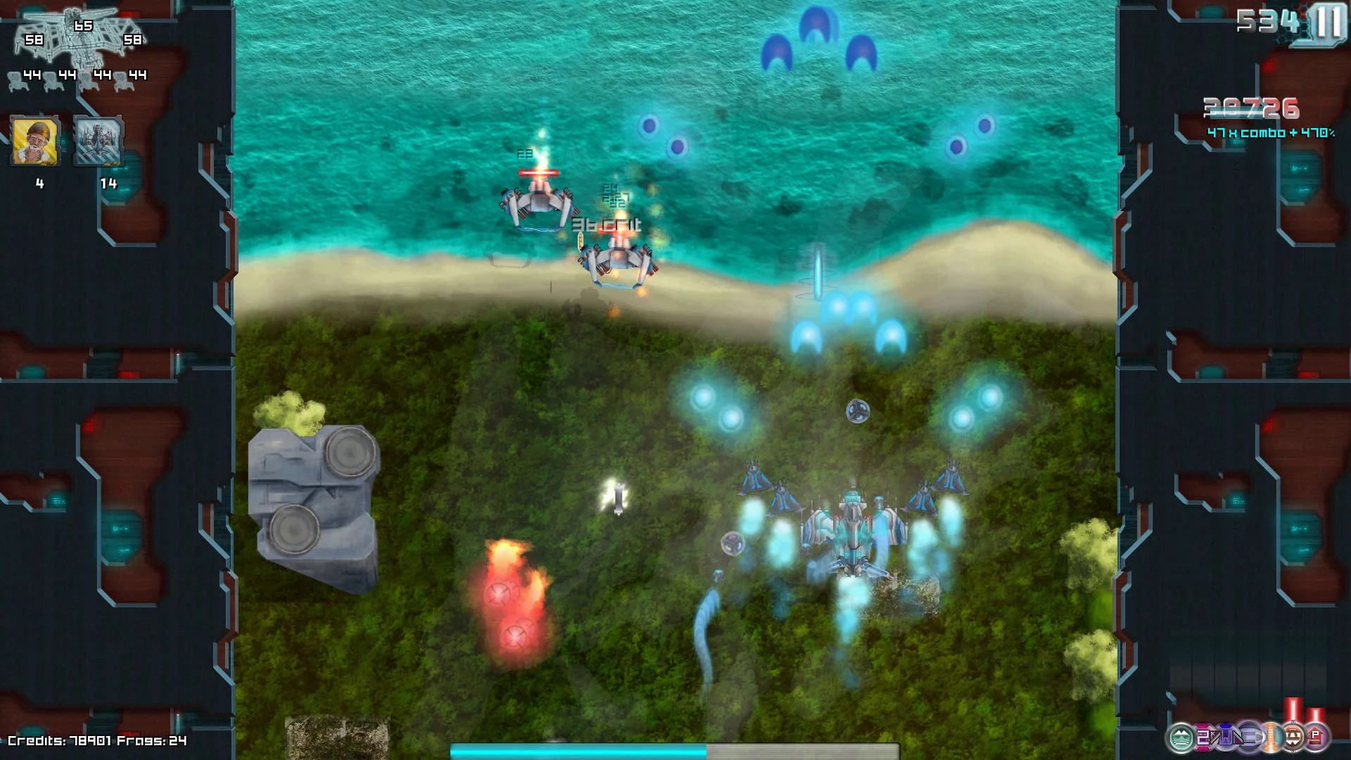 Изображение игры: Sky Mercenaries