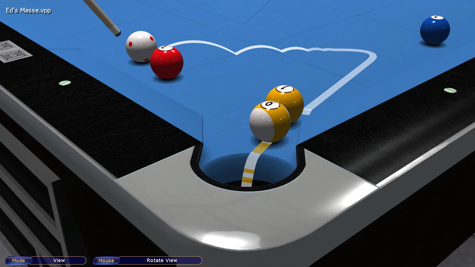 Изображение игры: Virtual Pool 4