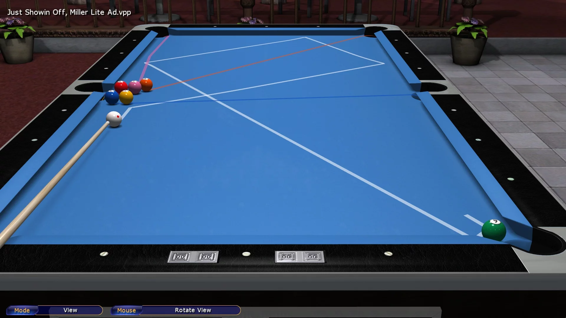 Изображение игры: Virtual Pool 4