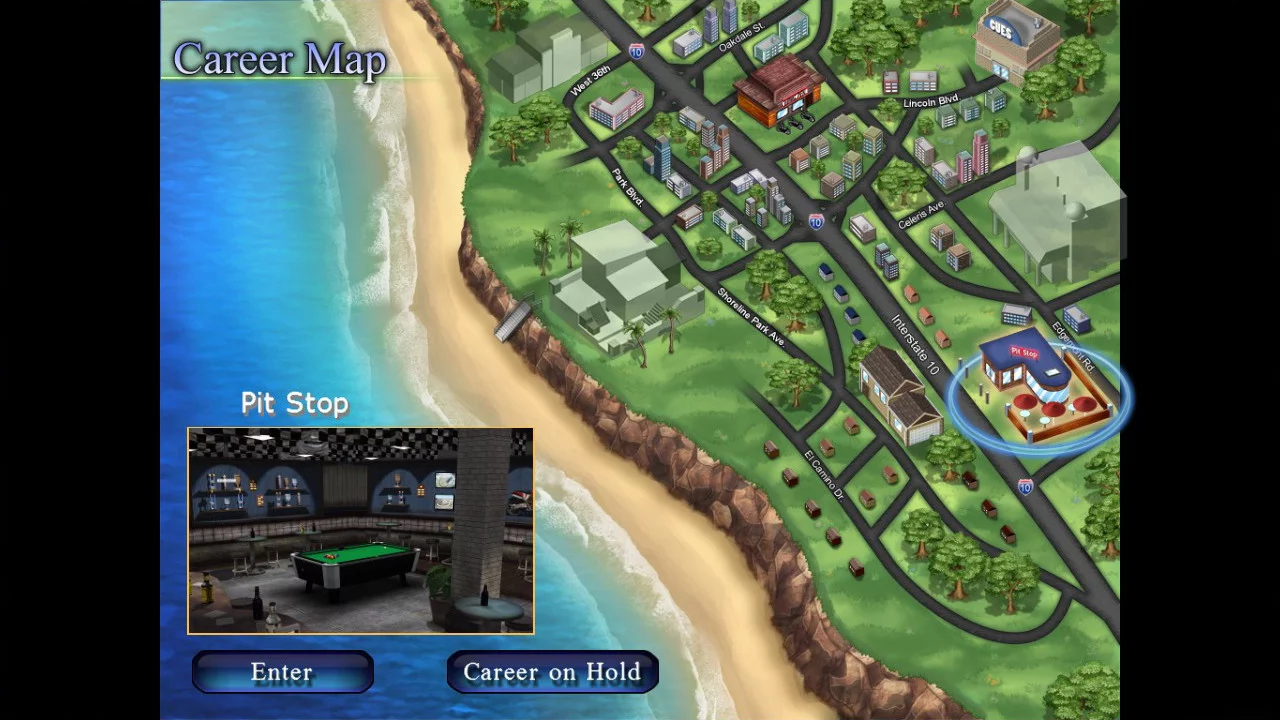 Изображение игры: Virtual Pool 4