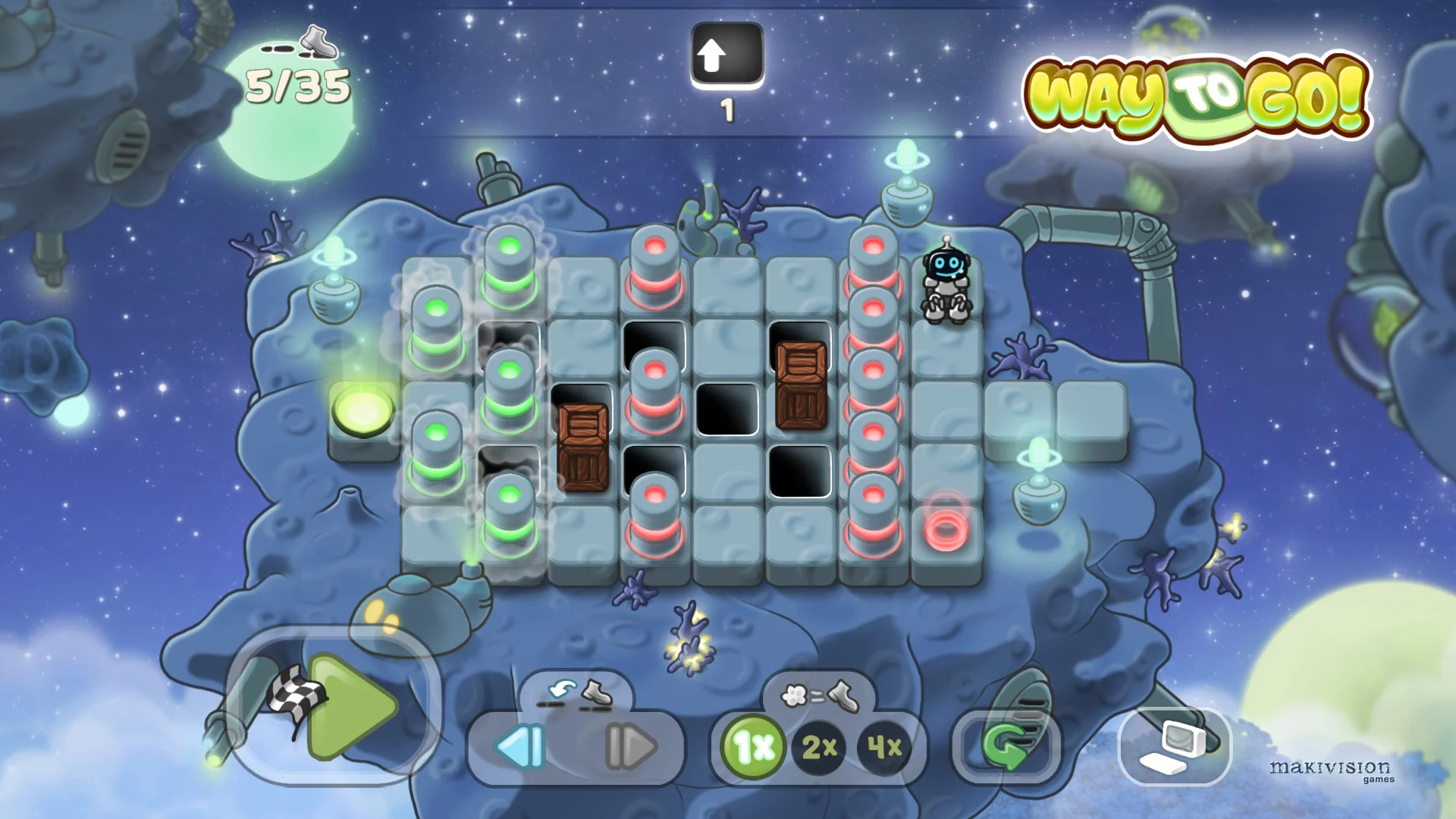 Изображение игры: Way to Go!