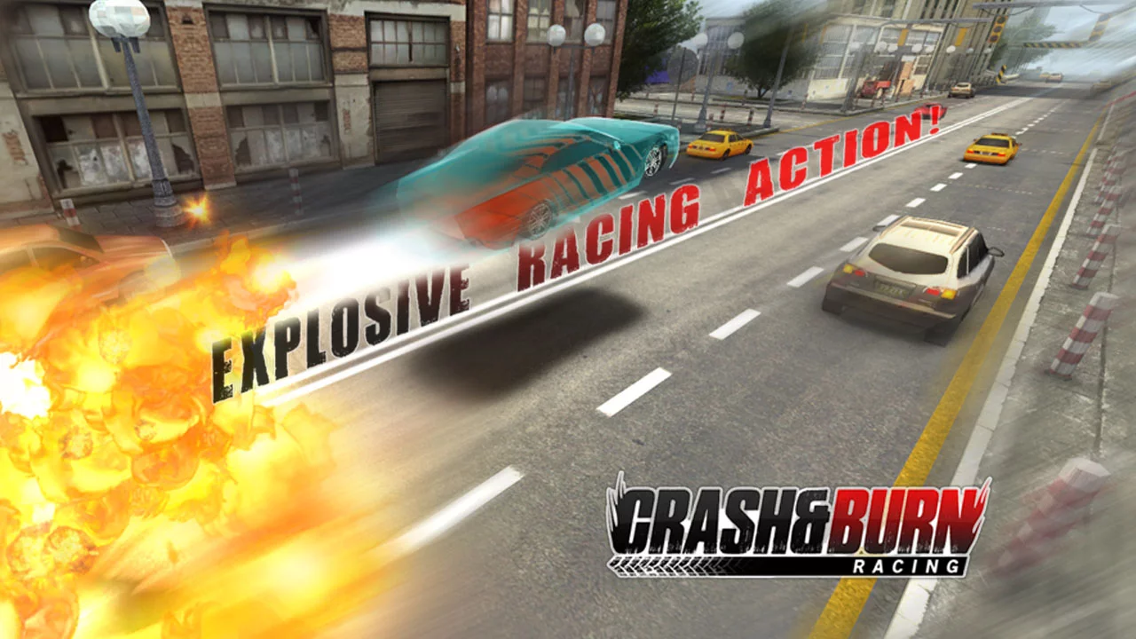 Изображение игры: Crash And Burn Racing