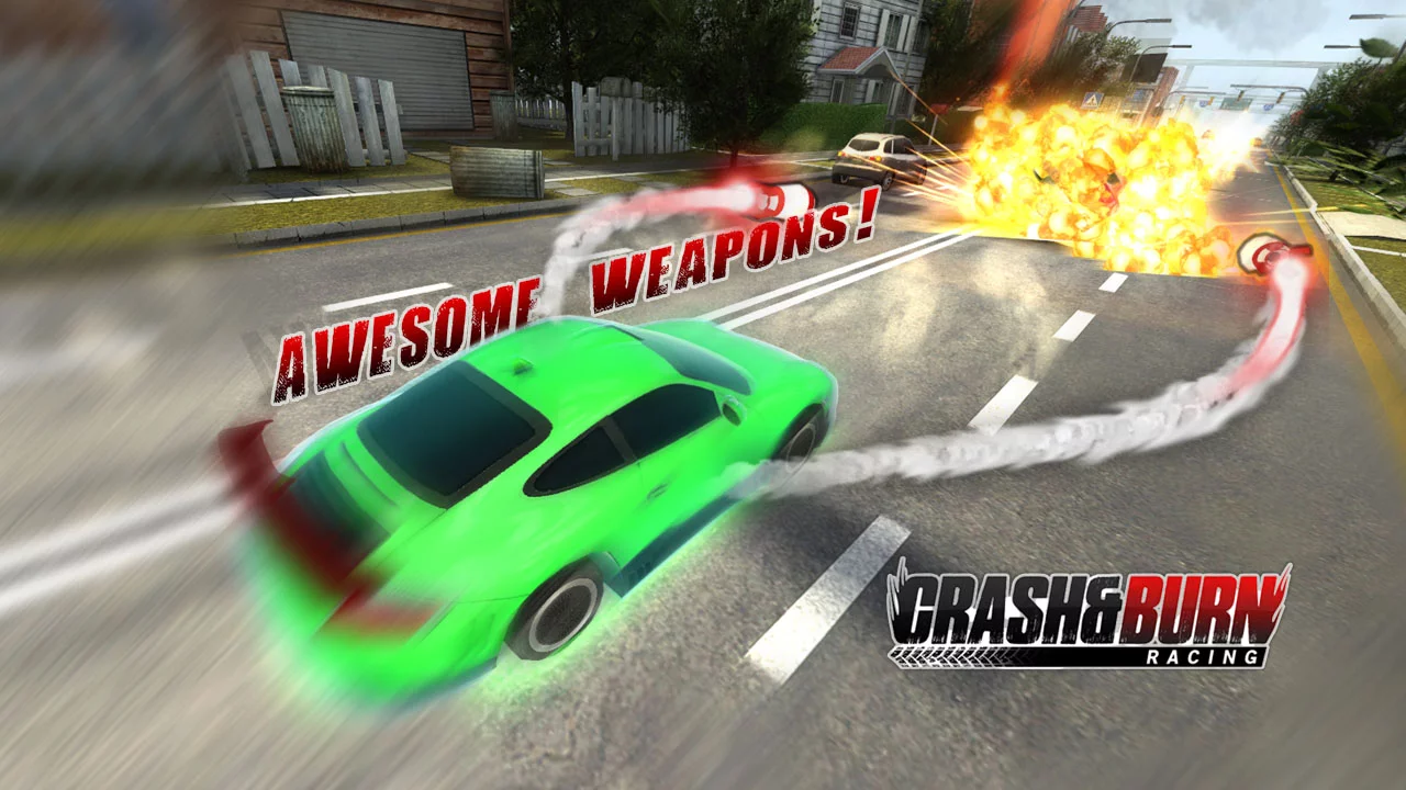 Изображение игры: Crash And Burn Racing
