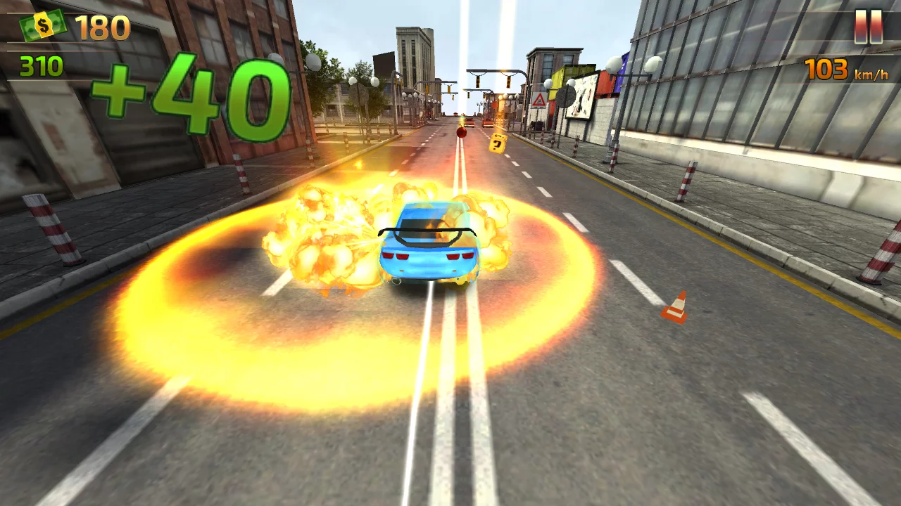 Изображение игры: Crash And Burn Racing