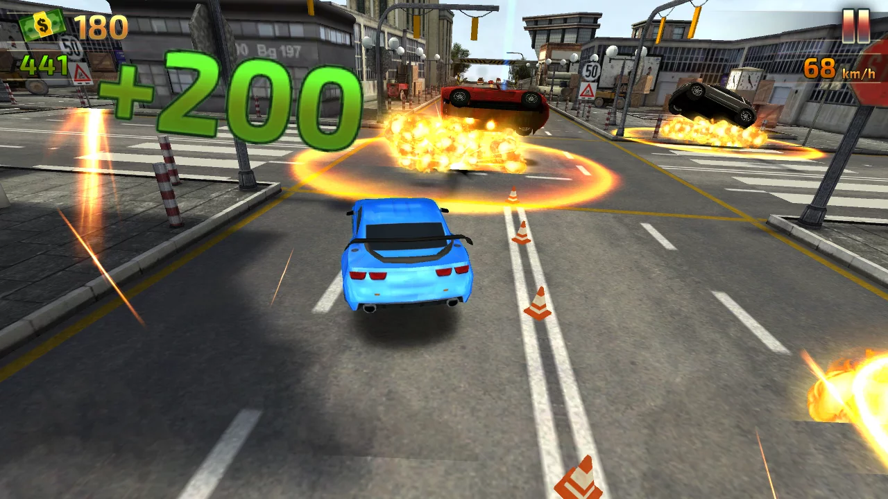 Изображение игры: Crash And Burn Racing