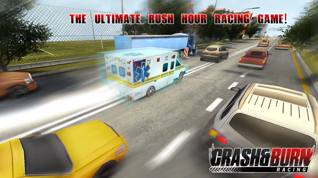 Изображение игры: Crash And Burn Racing