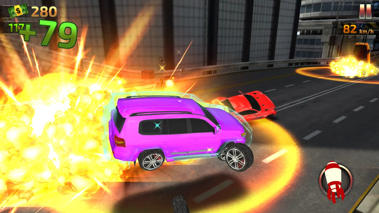 Изображение игры: Crash And Burn Racing
